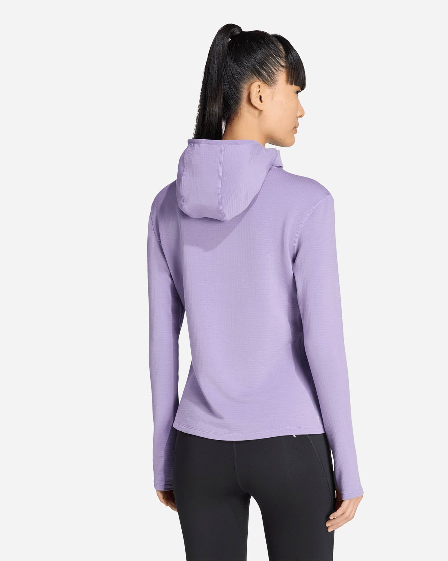 Maglia running ADIDAS ADI365 RUNNING ESSENTIALS WINTERISED W - Viola - 3 | Cisalfa Sport