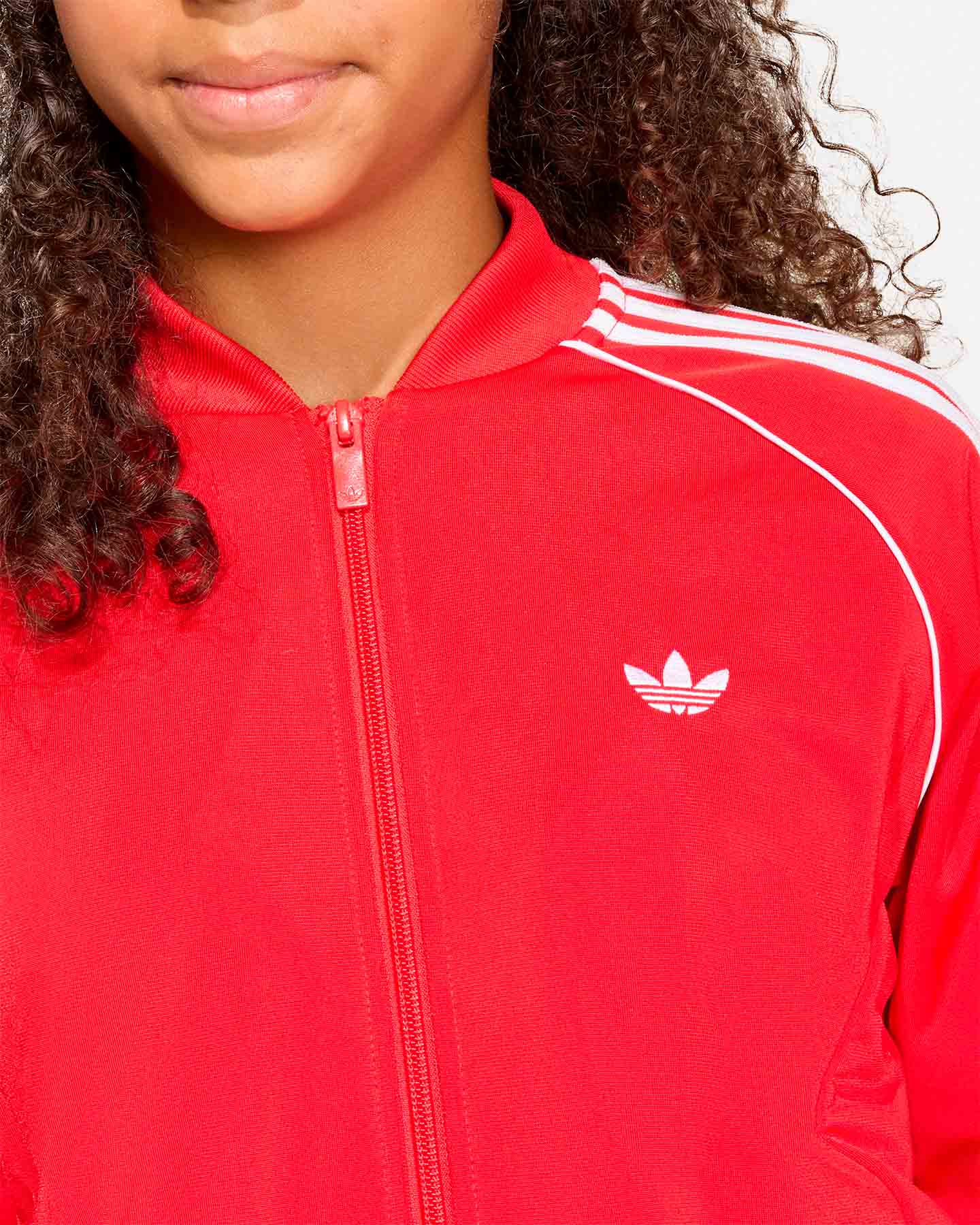 Felpa ADIDAS SST JR - Rosso - 4 | Cisalfa Sport