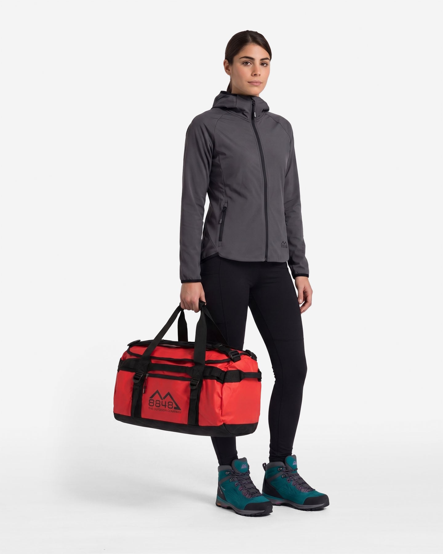 Borsa viaggio 8848 TRAVEL M 50L - Rosso - 3 | Cisalfa Sport