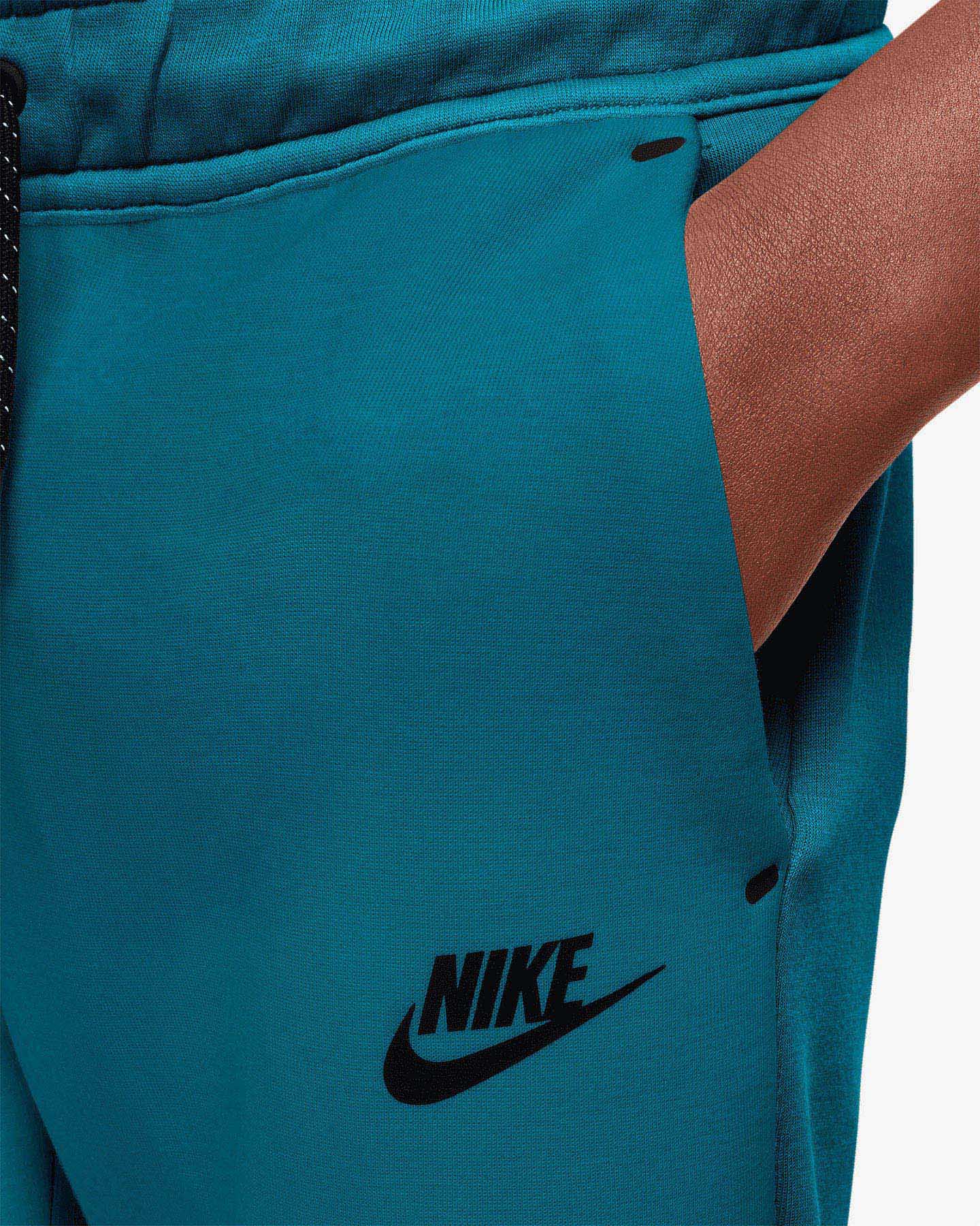 Pantalone NIKE TECH FLEECE 2 JR - Blu - 2 | Cisalfa Sport