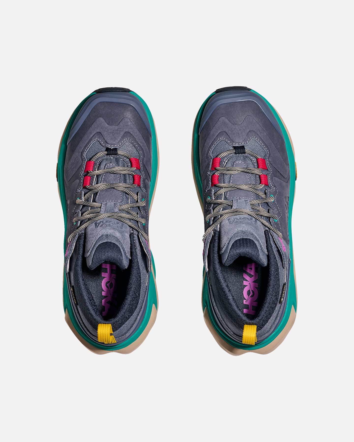 Scarpe trail HOKA KAHA 3 LOW GTX W - Blu - 3 | Cisalfa Sport