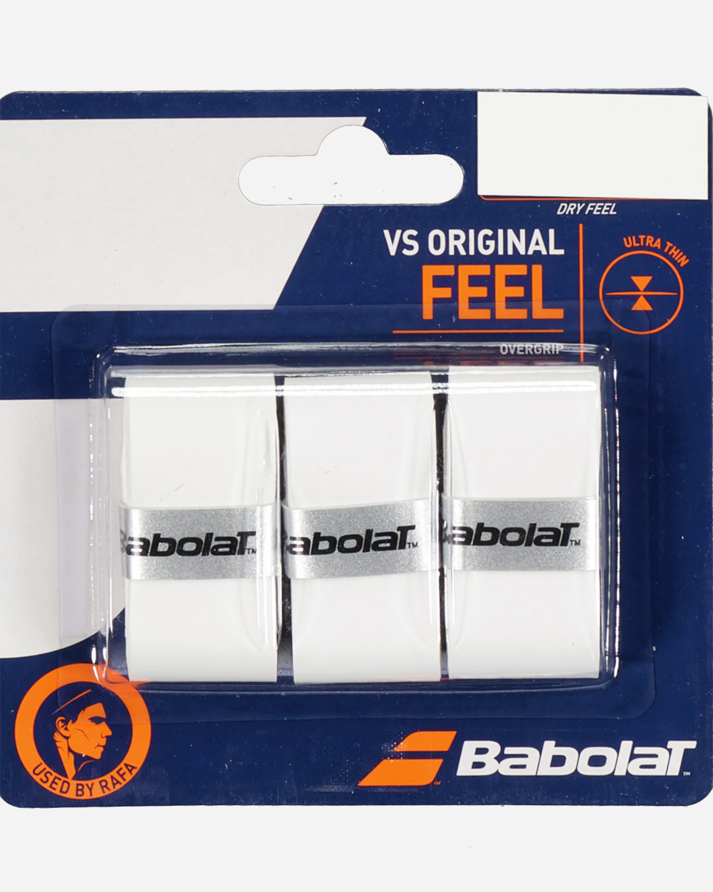 Grip tennis BABOLAT VS ORIGINAL WHT - Bianco - 2 | Cisalfa Sport