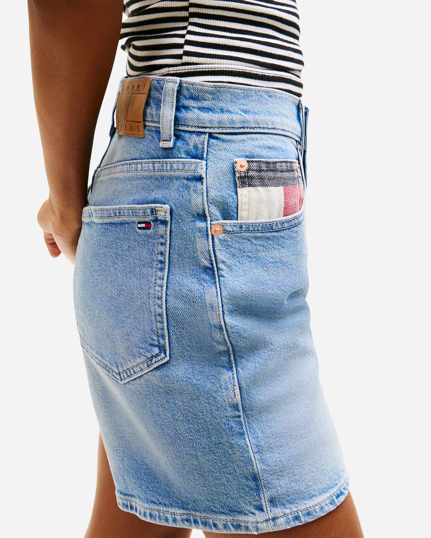 Short TOMMY HILFIGER MOM FIT DENIM W - Denim - 4 | Cisalfa Sport