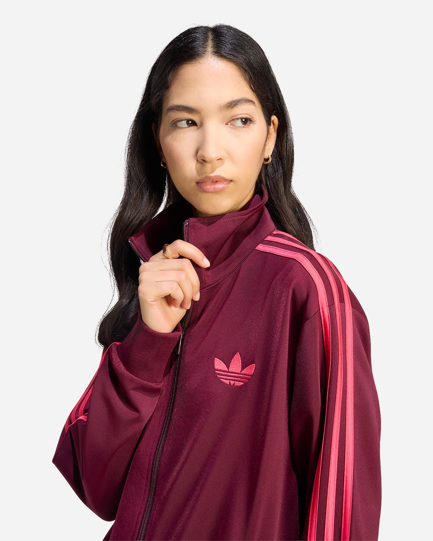 Felpa ADIDAS FIREBIRD W - Rosso - 4 | Cisalfa Sport