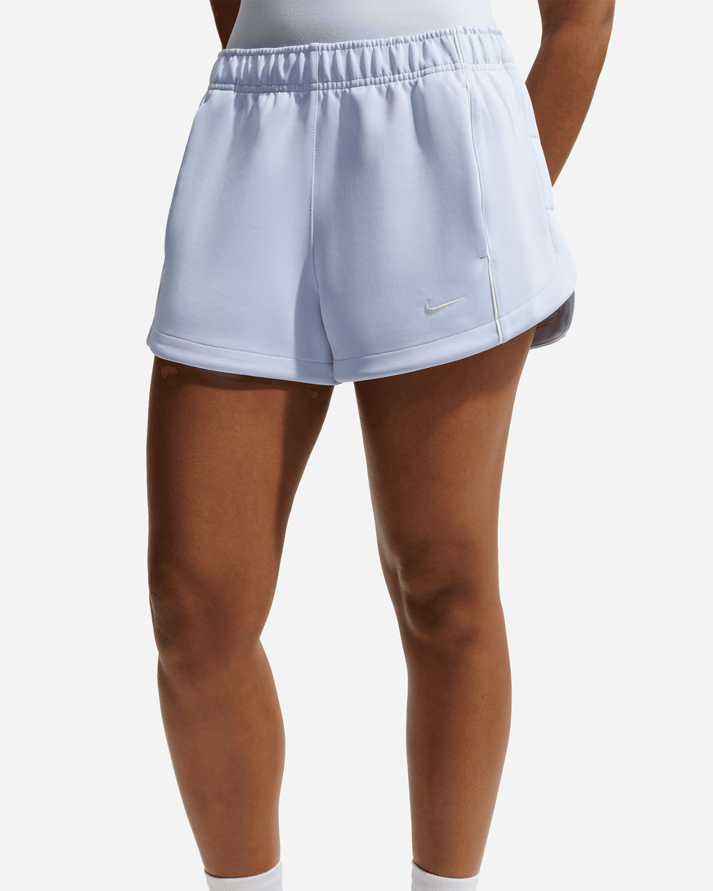 Pantaloncini NIKE PIPING W - Azzurro - 3 | Cisalfa Sport
