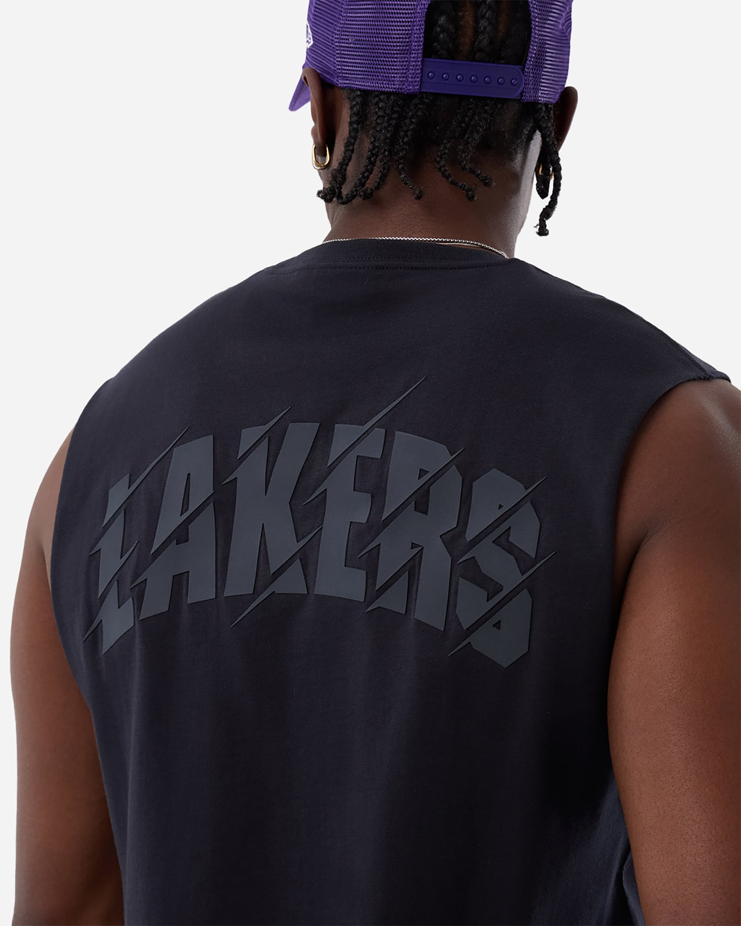 Maglia basket NEW ERA LOS ANGELES LAKERS NBA CORE PLUS M - Nero - 5 | Cisalfa Sport