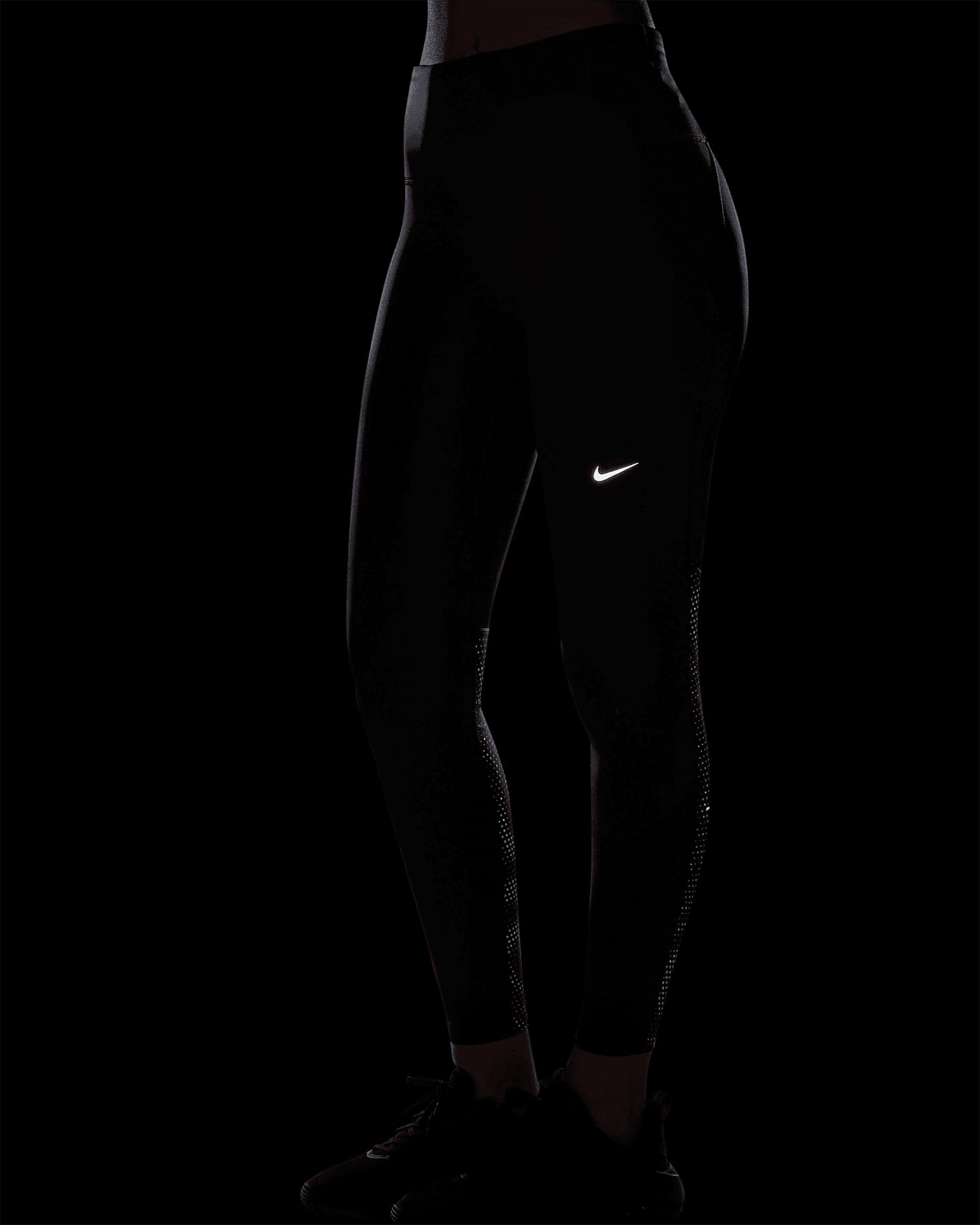 Fuseaux running NIKE TEMPO HR 7/8 W - Nero - 3 | Cisalfa Sport