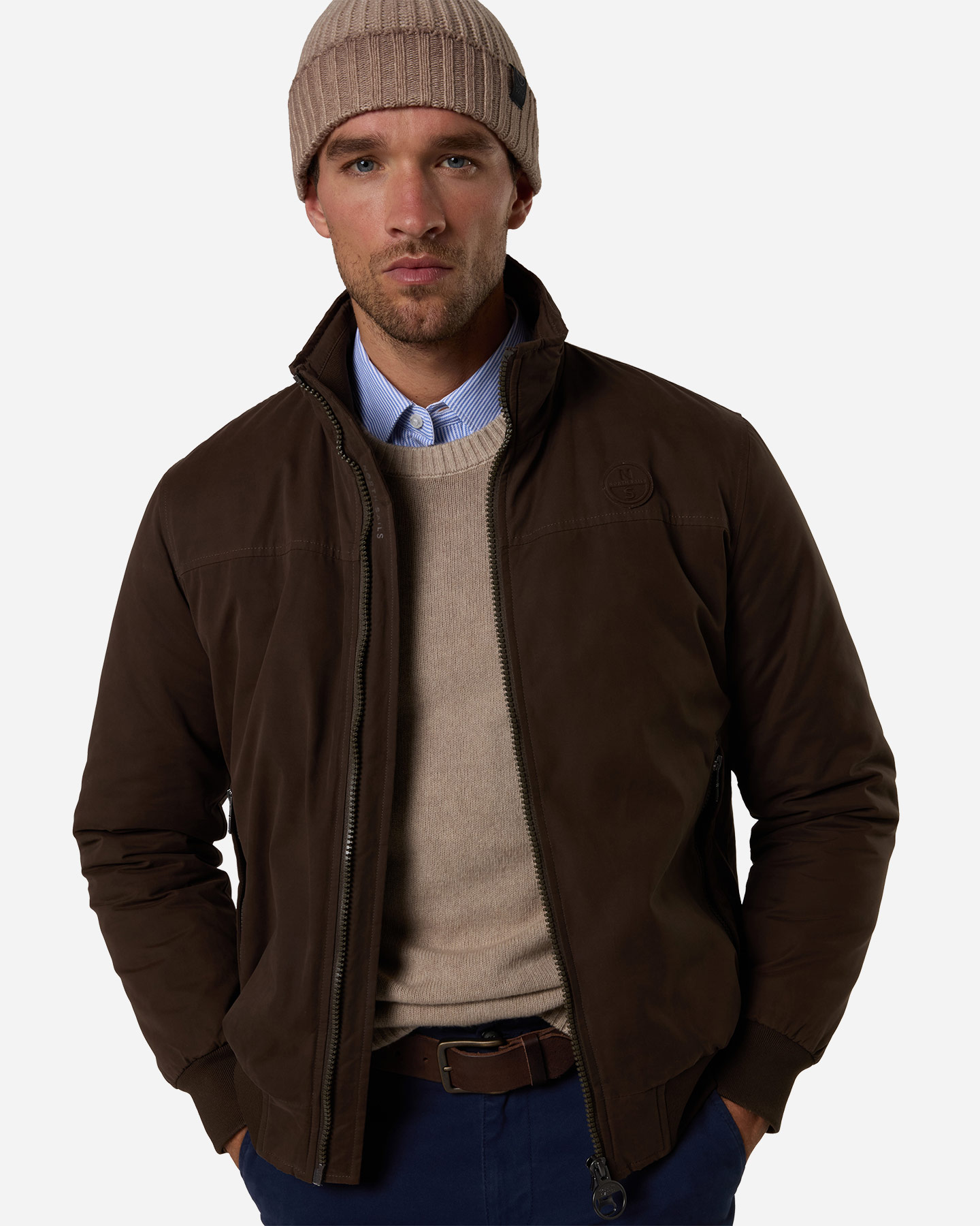 Giubbotto NORTH SAILS HARBOUR SAILOR M - Marrone - 4 | Cisalfa Sport