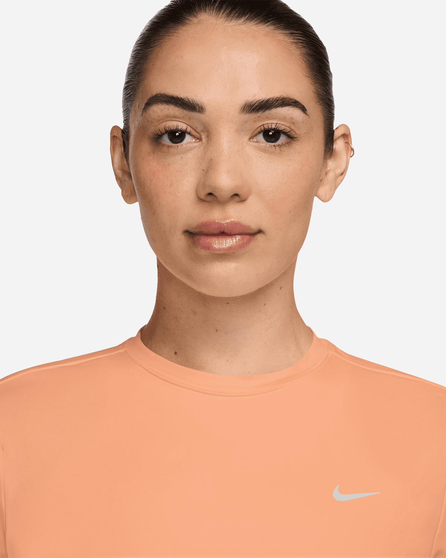T-shirt running NIKE ORANGE PULSE W - Arancione - 2 | Cisalfa Sport