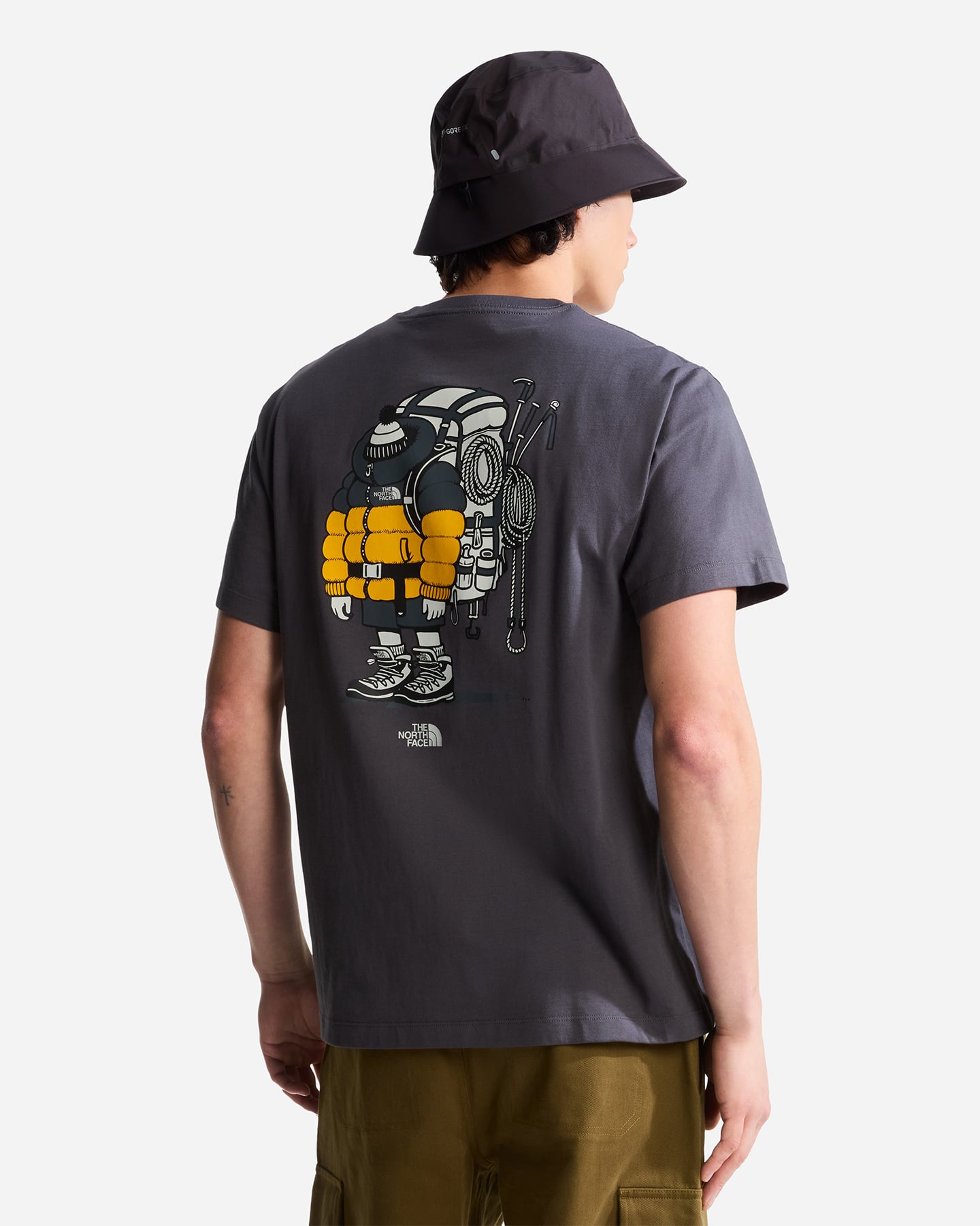 T-shirt THE NORTH FACE GEAR UP GET OUT M - Grigio - 2 | Cisalfa Sport