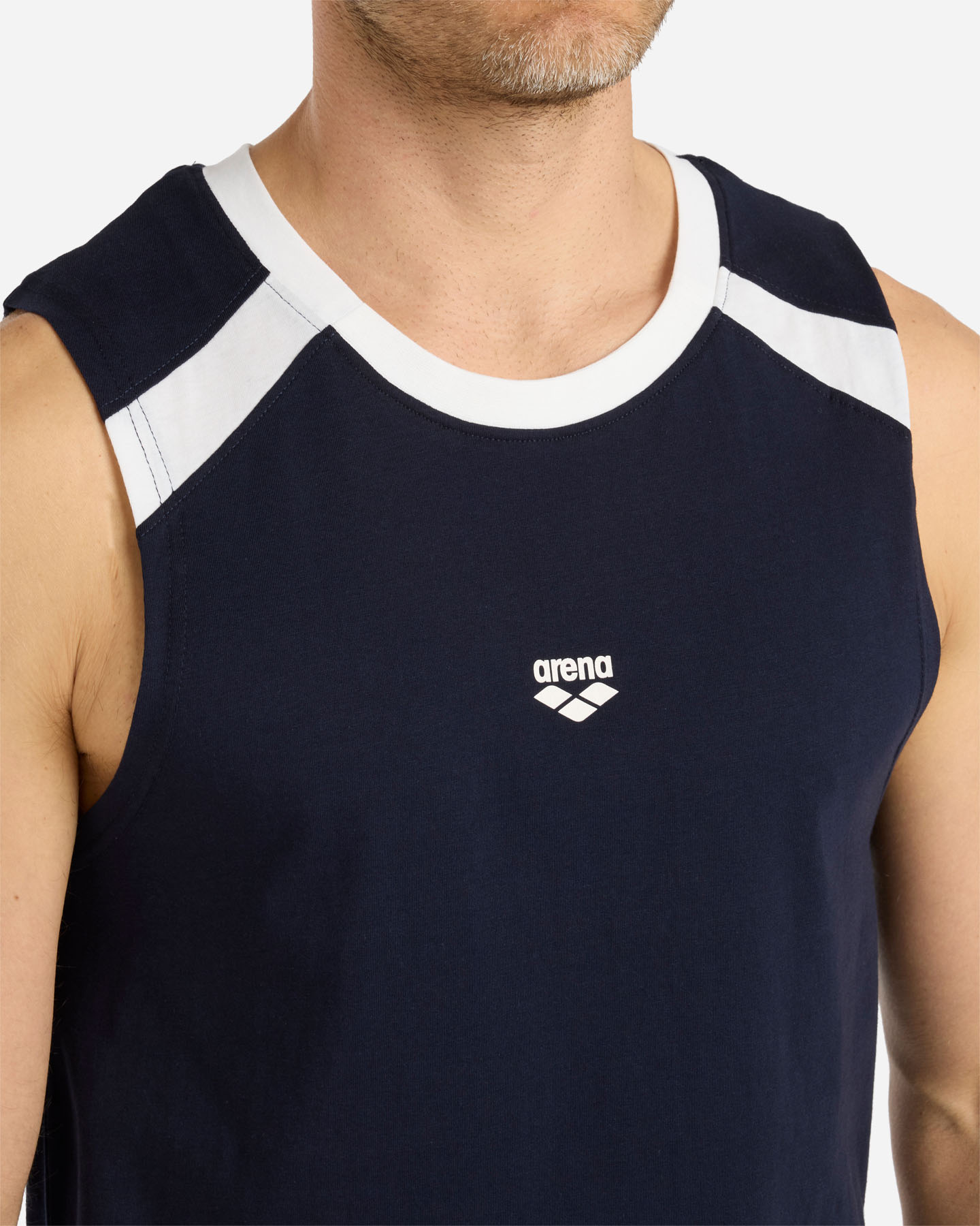 Canotta ARENA ATHLETIC PROGRESS M - Blu Navy - 5 | Cisalfa Sport