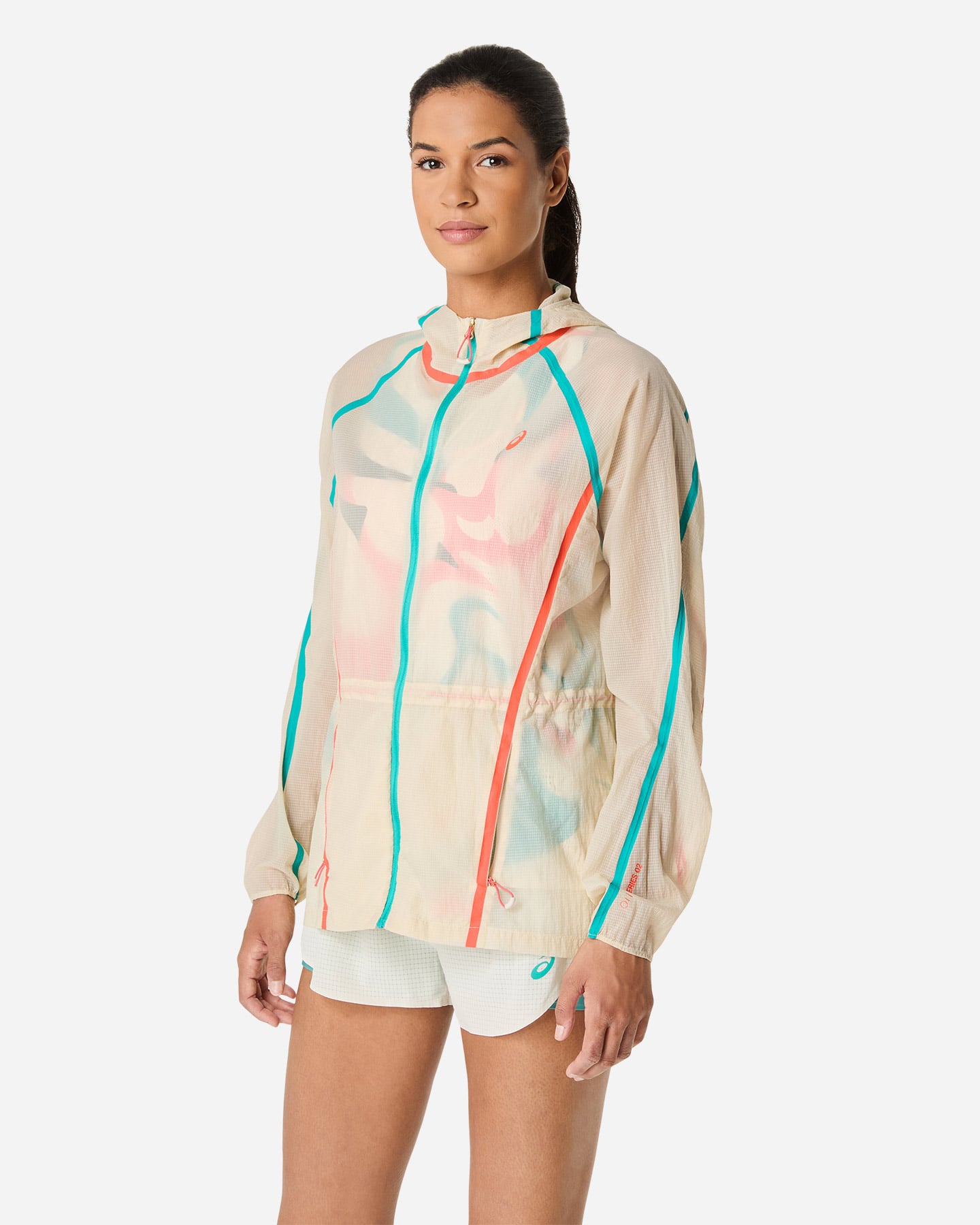 Giacca running ASICS KUMADORI ROAD PACKABLE W - Color mix - 1 | Cisalfa Sport