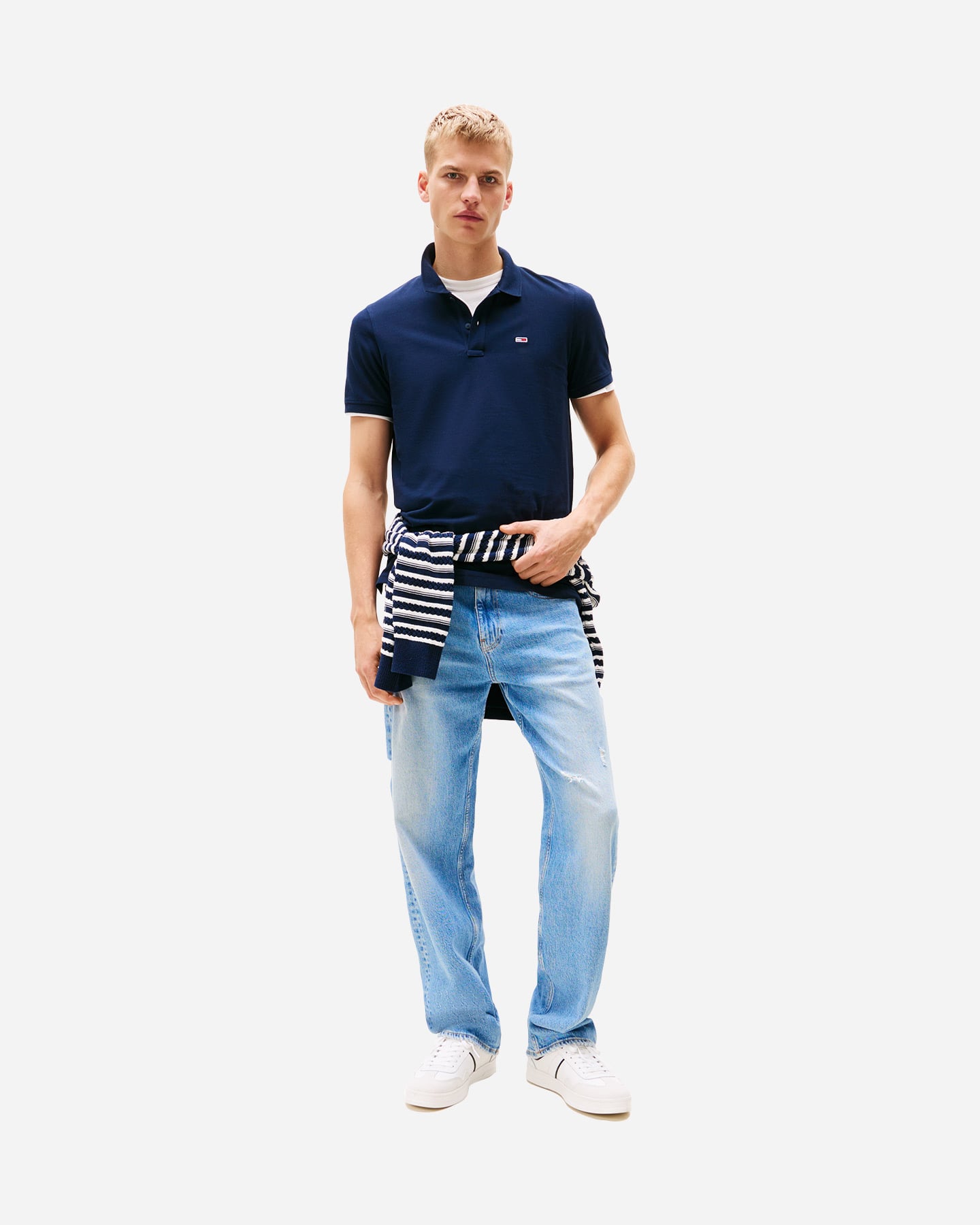 Polo TOMMY HILFIGER CLASSIC M - Blu Navy - 1 | Cisalfa Sport