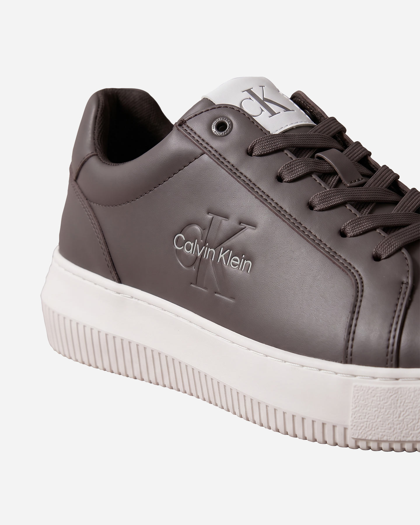 Scarpe sneakers CALVIN KLEIN JEANS CHUNKY CUPSOLE M - Marrone - 4 | Cisalfa Sport