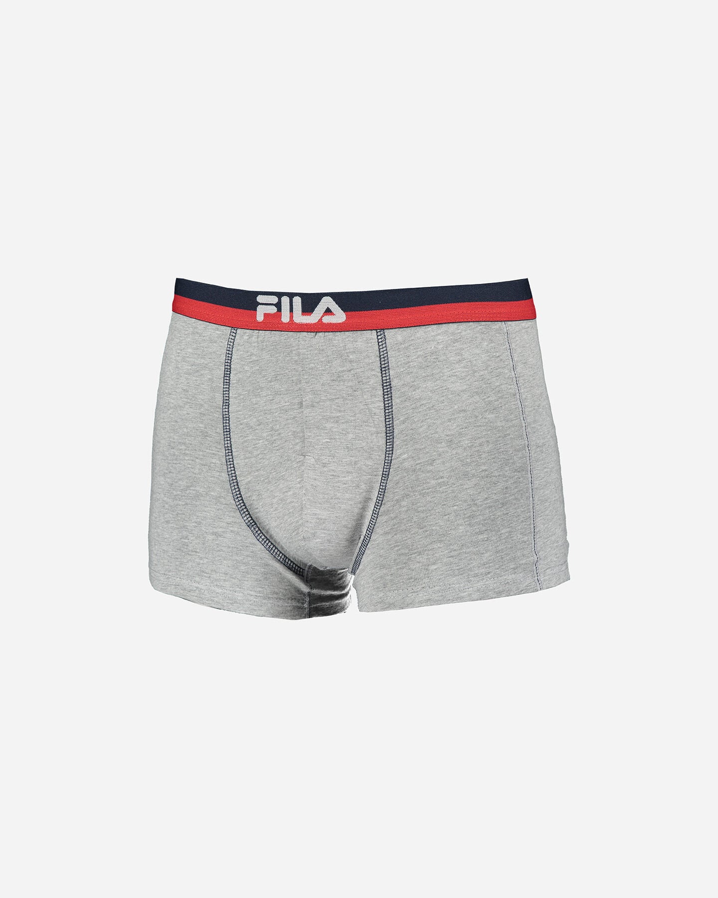 Boxer intimo FILA 2PACK BOXER LOGO M - Grigio - 1 | Cisalfa Sport