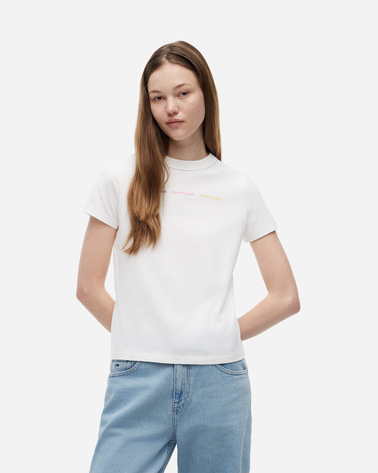 T-shirt TOMMY HILFIGER REPEAT W - Bianco - 1 | Cisalfa Sport