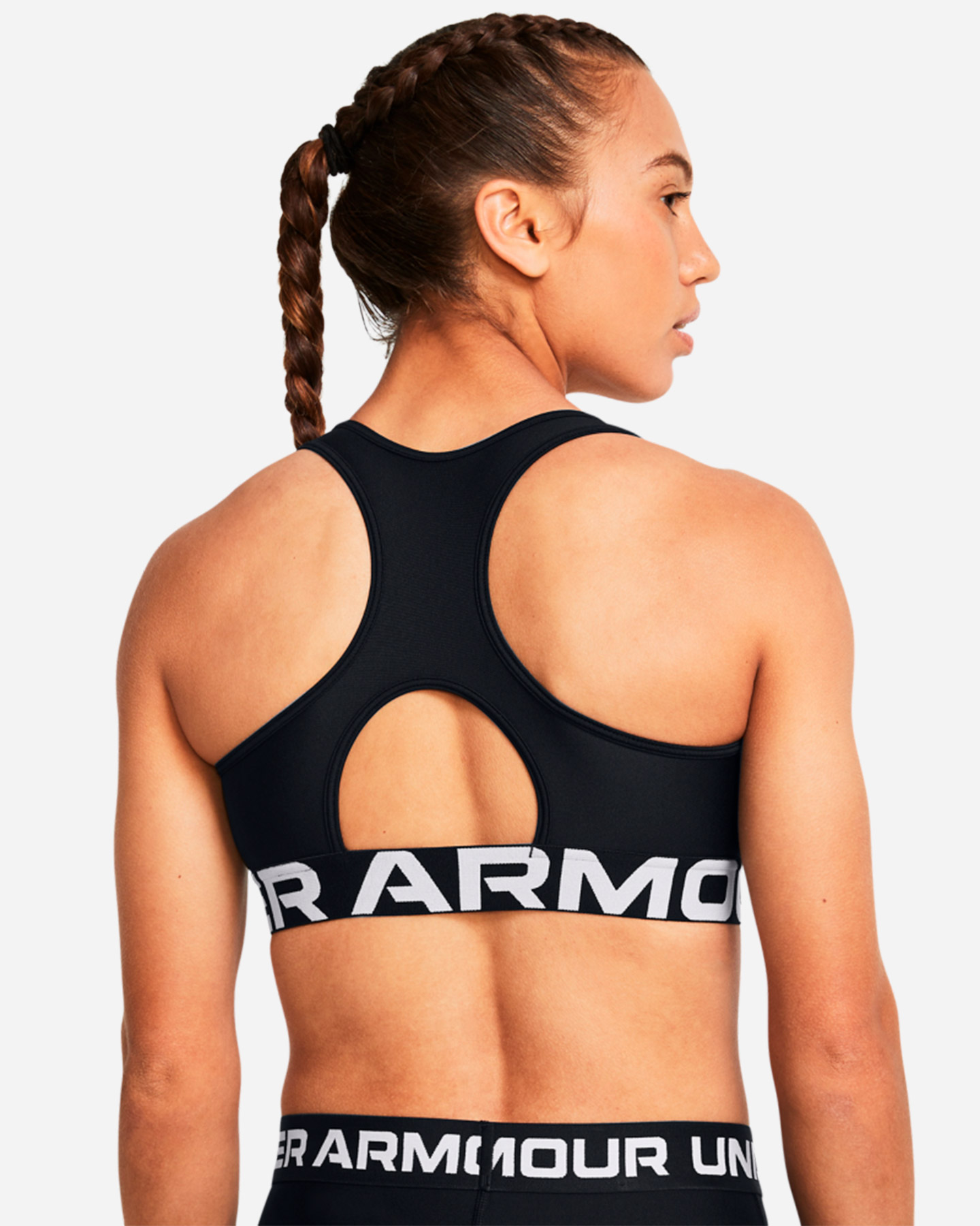 Bra training UNDER ARMOUR AUTHENTICS MID BRANDED W - Nero - 3 | Cisalfa Sport