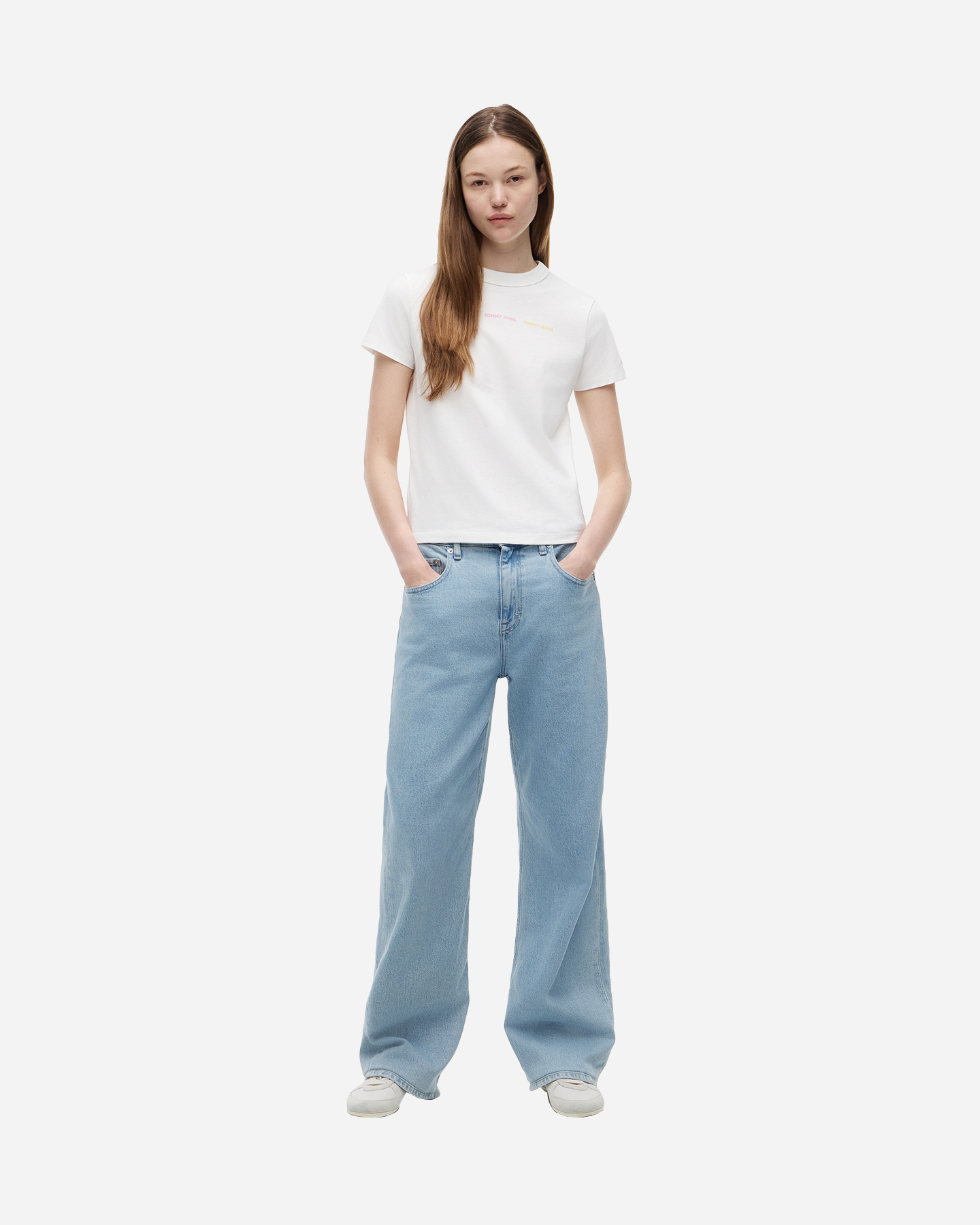 T-shirt TOMMY HILFIGER REPEAT W - Bianco - 2 | Cisalfa Sport