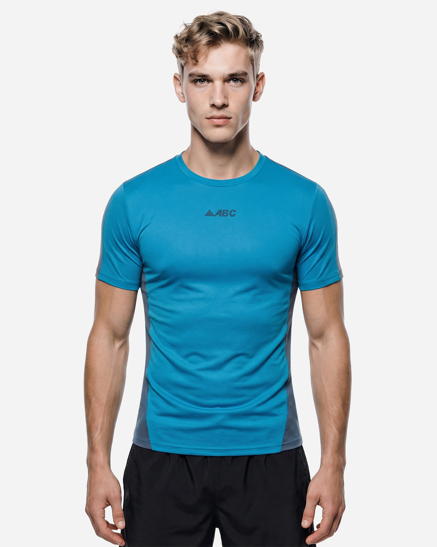 T-shirt running ABC TRAIL M - Blu - 2 | Cisalfa Sport