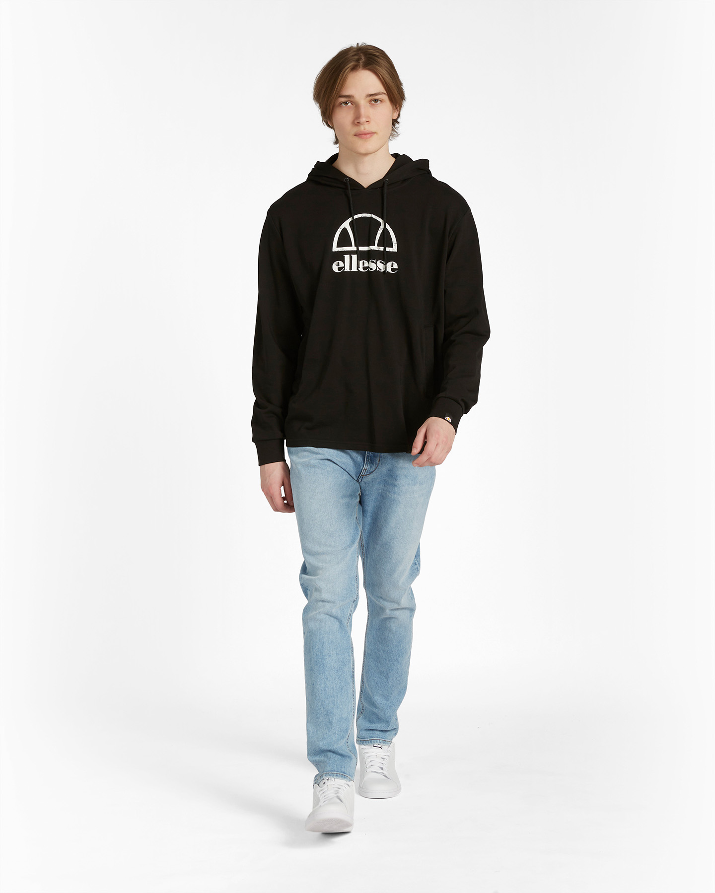Felpa ELLESSE VINTAGE M - Nero - 3 | Cisalfa Sport