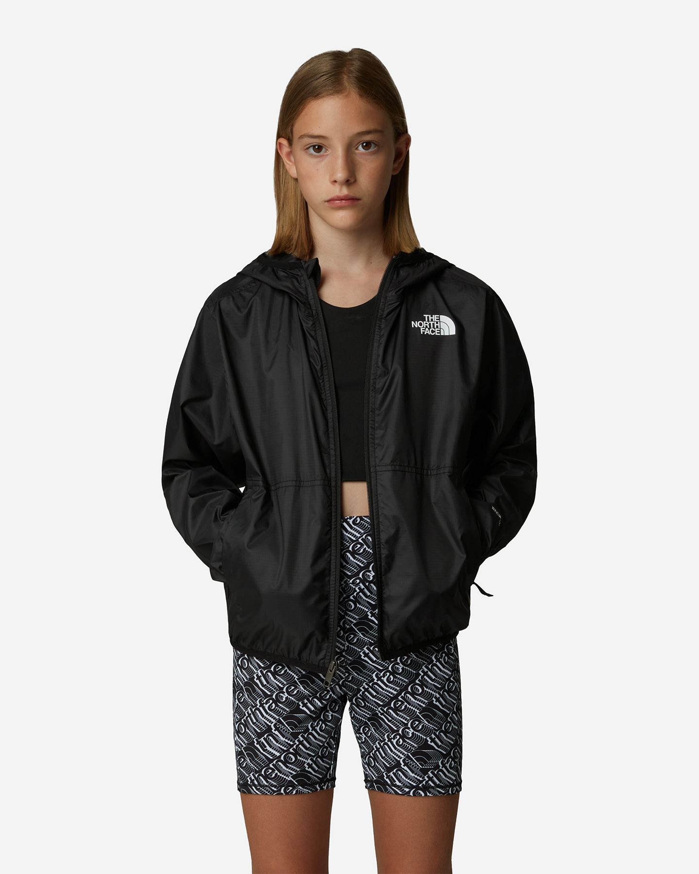 Giubbotto THE NORTH FACE CYCLONE WIND JR - Nero - 3 | Cisalfa Sport