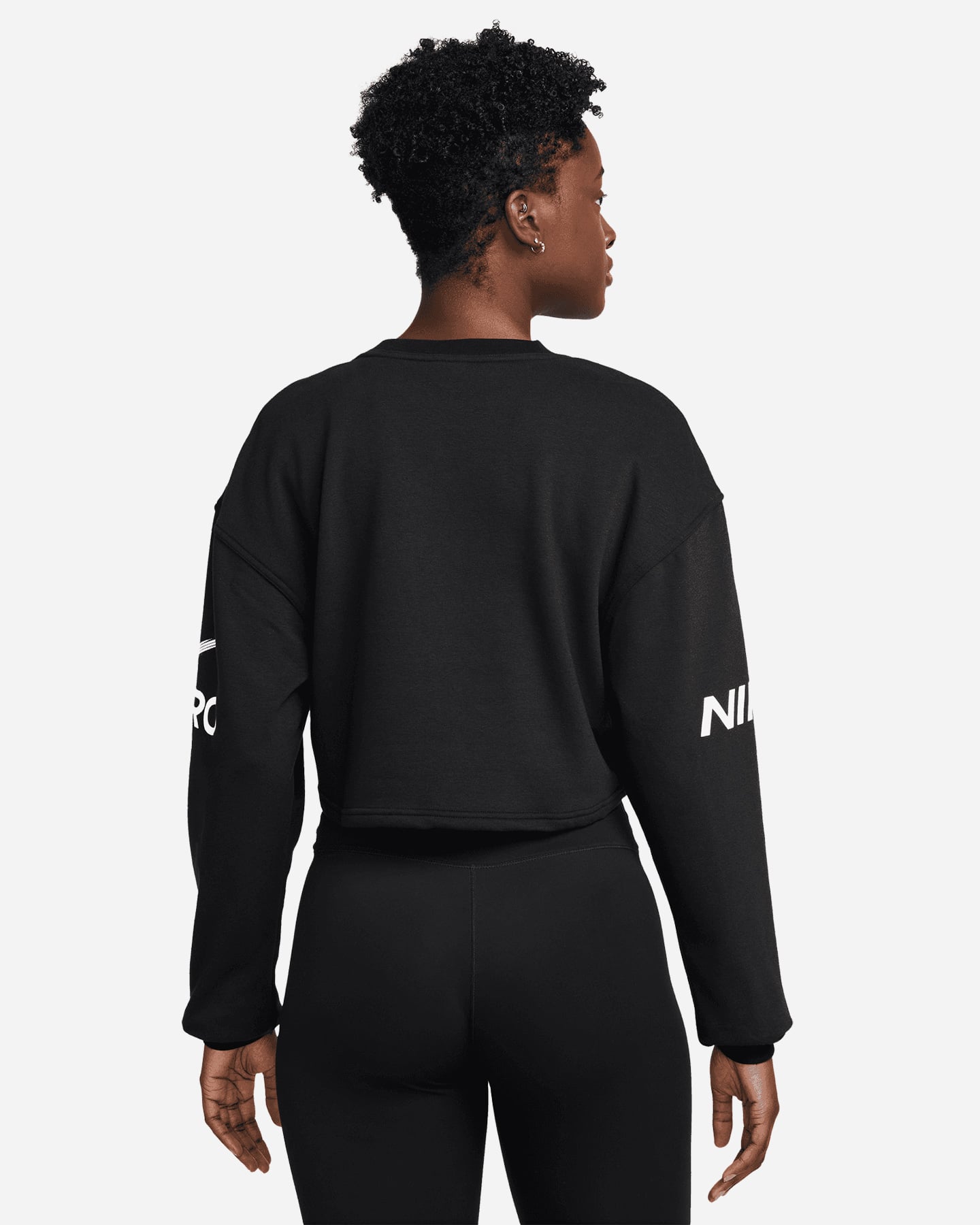 Felpa training NIKE DRI FIT CREW NK PRO GRX W - Nero - 1 | Cisalfa Sport