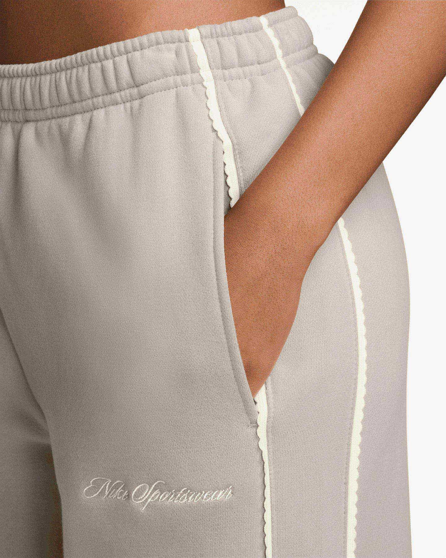 Pantalone NIKE WIDE LEG W - Beige - 2 | Cisalfa Sport