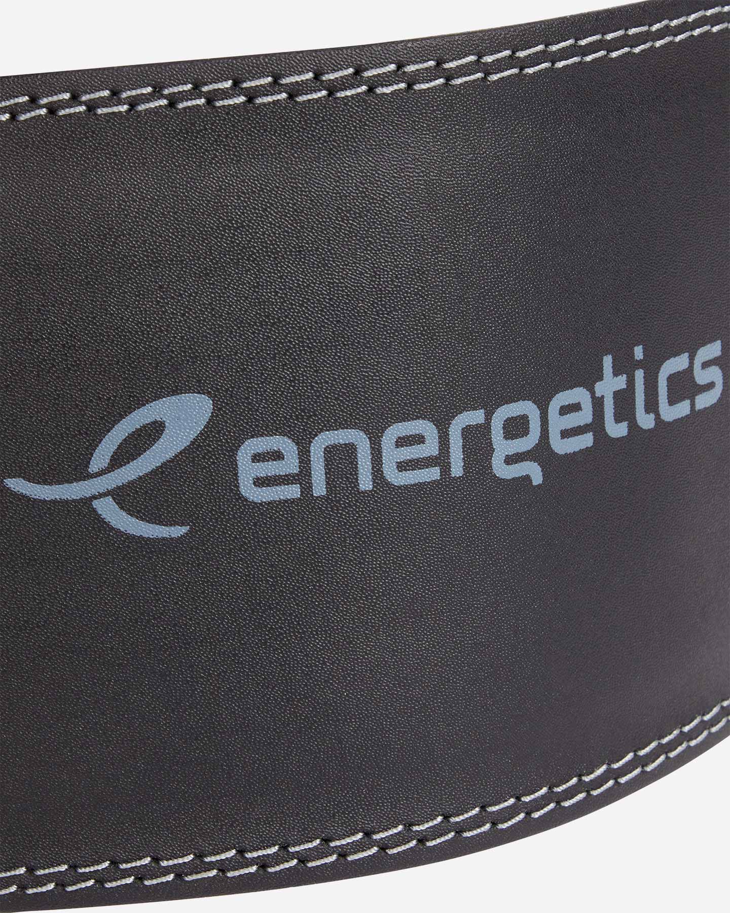 Accessorio pesistica ENERGETICS WEIGHT LIFTING BELT  - Nero - 2 | Cisalfa Sport