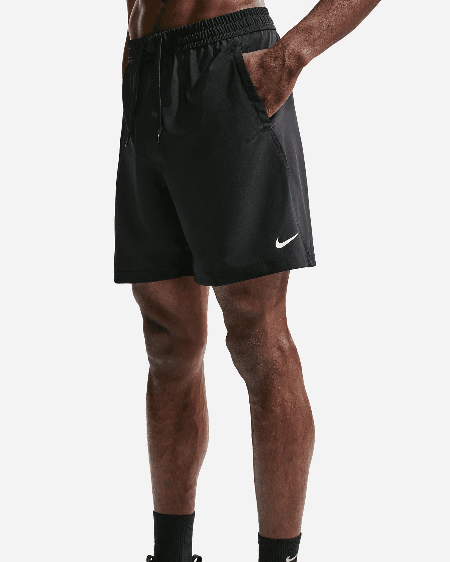 Pantalone training NIKE DRI FIT GRAPHIC 7IN M - Nero - 2 | Cisalfa Sport