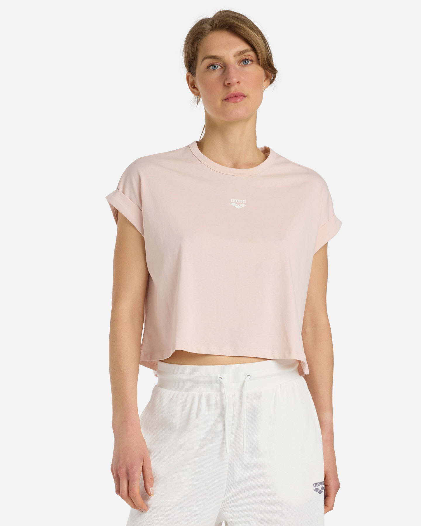 T-shirt ARENA ATHLETIC ESSENTIAL W - Rosa - 1 | Cisalfa Sport