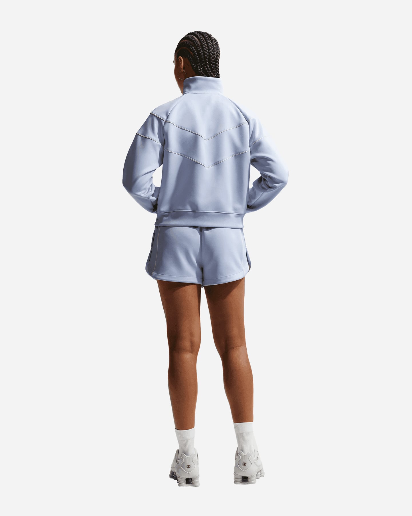 Pantaloncini NIKE PIPING W - Azzurro - 2 | Cisalfa Sport