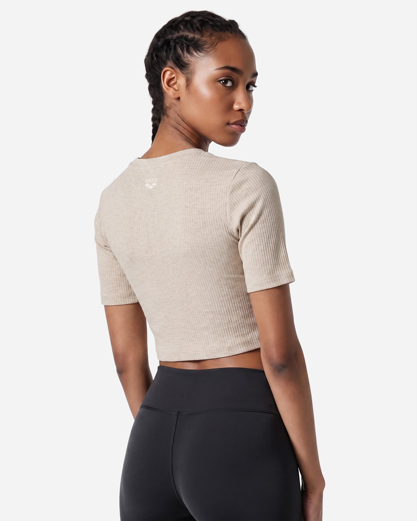 T-shirt ARENA ATHLETIC ESSENTIAL W - Beige - 3 | Cisalfa Sport