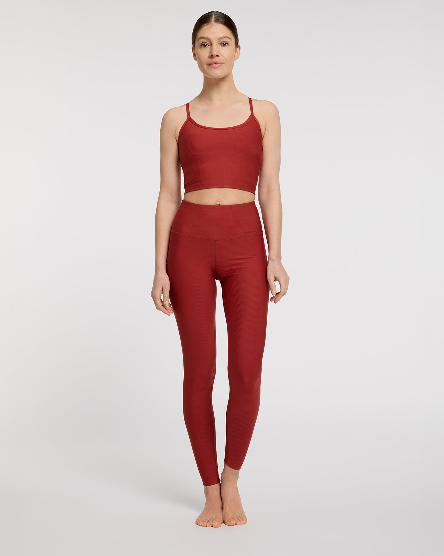 Leggings ENERGETICS OLOE 1/1 W - Rosso - 3 | Cisalfa Sport