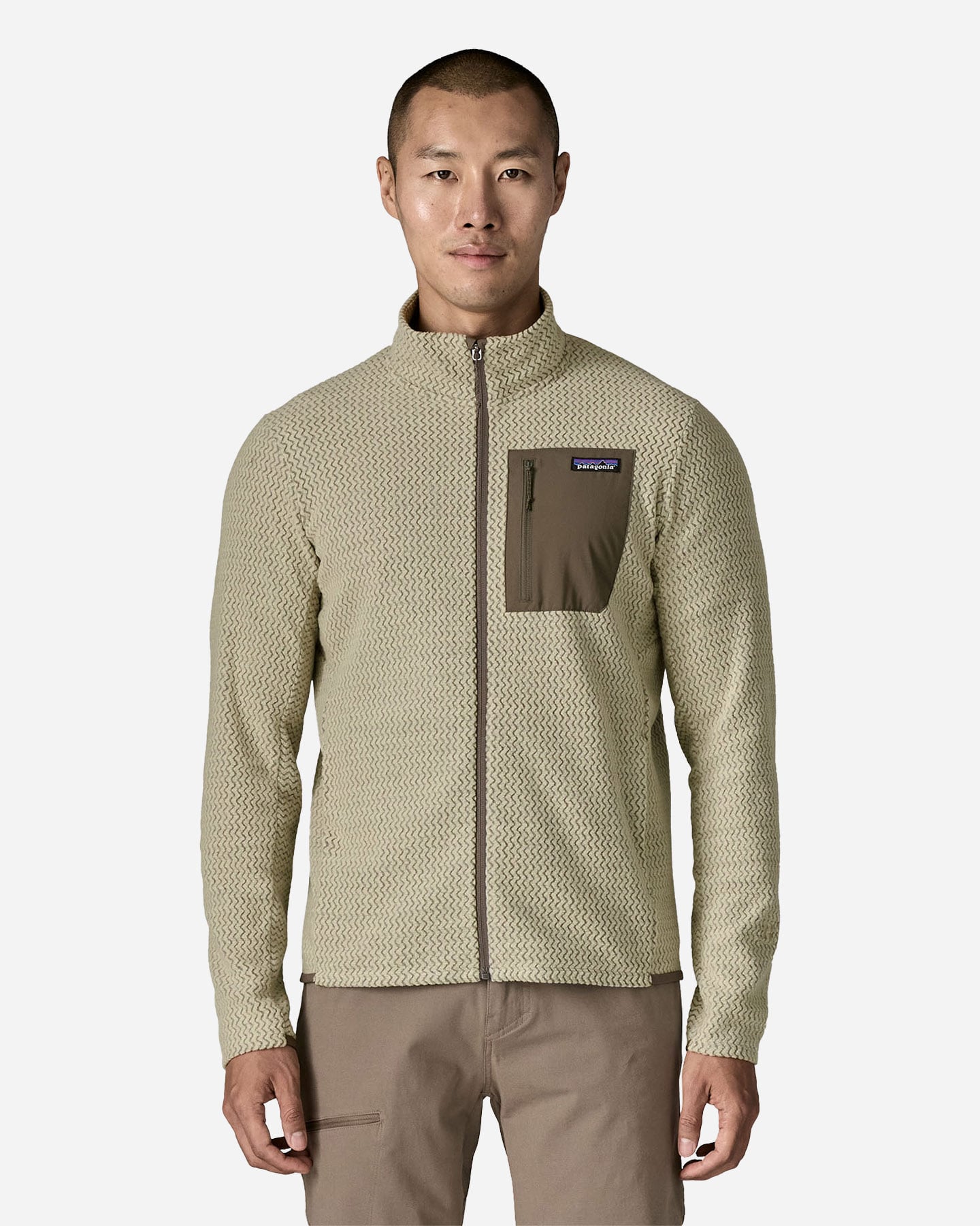Pile PATAGONIA R1 M - Beige - 1 | Cisalfa Sport