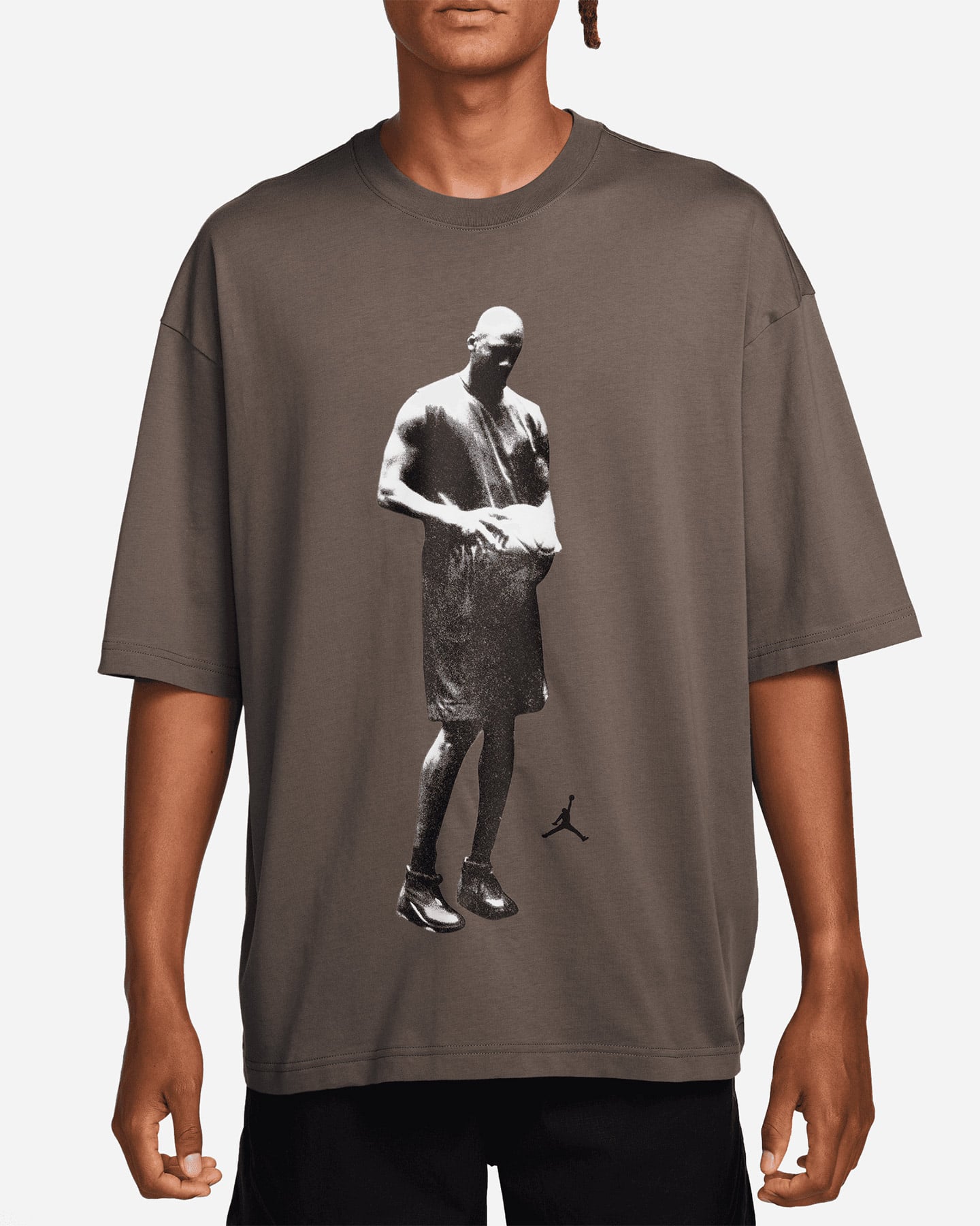 Maglia basket NIKE JORDAN DRI FIT GRAPHIC M - Grigio - 2 | Cisalfa Sport