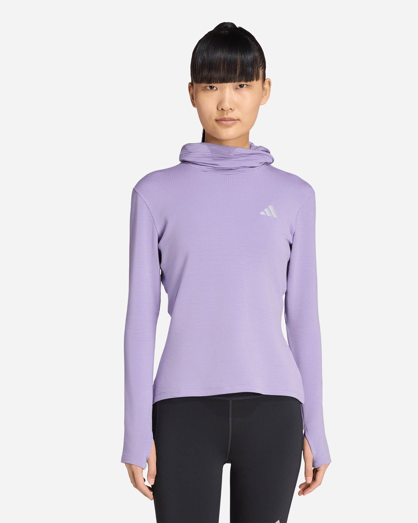Maglia running ADIDAS ADI365 RUNNING ESSENTIALS WINTERISED W - Viola - 1 | Cisalfa Sport