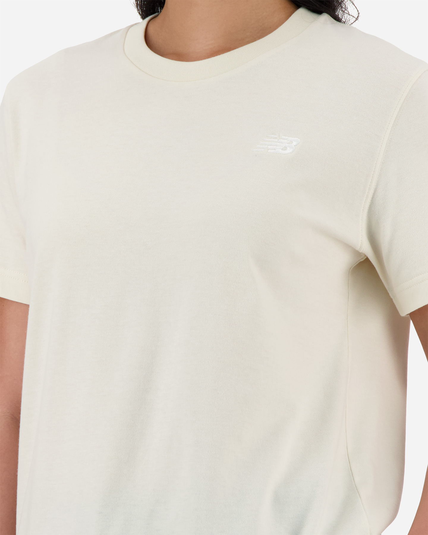 T-shirt NEW BALANCE ESSENTIAL SMALL LOGO W - Beige - 3 | Cisalfa Sport
