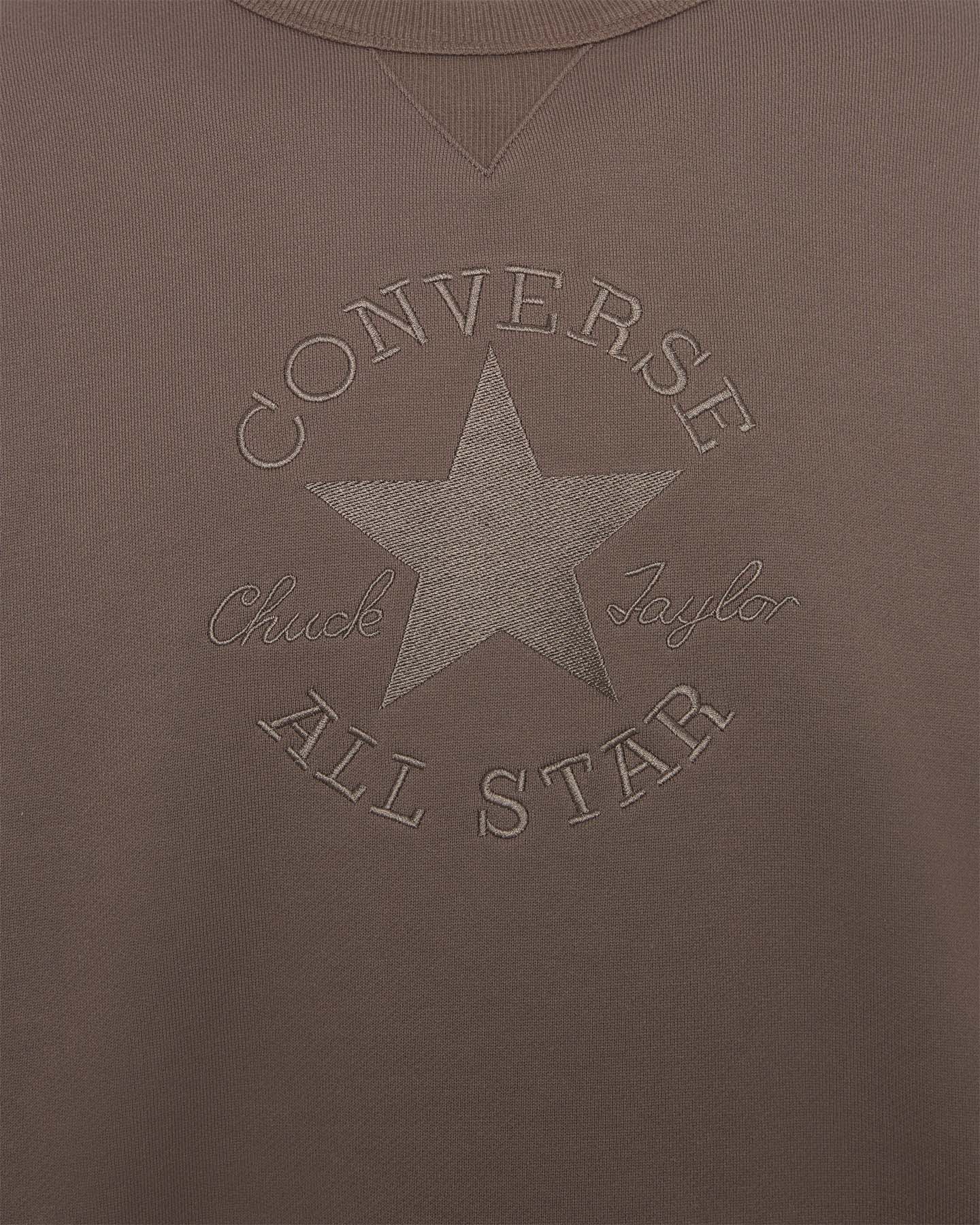 Felpa CONVERSE BIG LOGO M - Verde - 2 | Cisalfa Sport