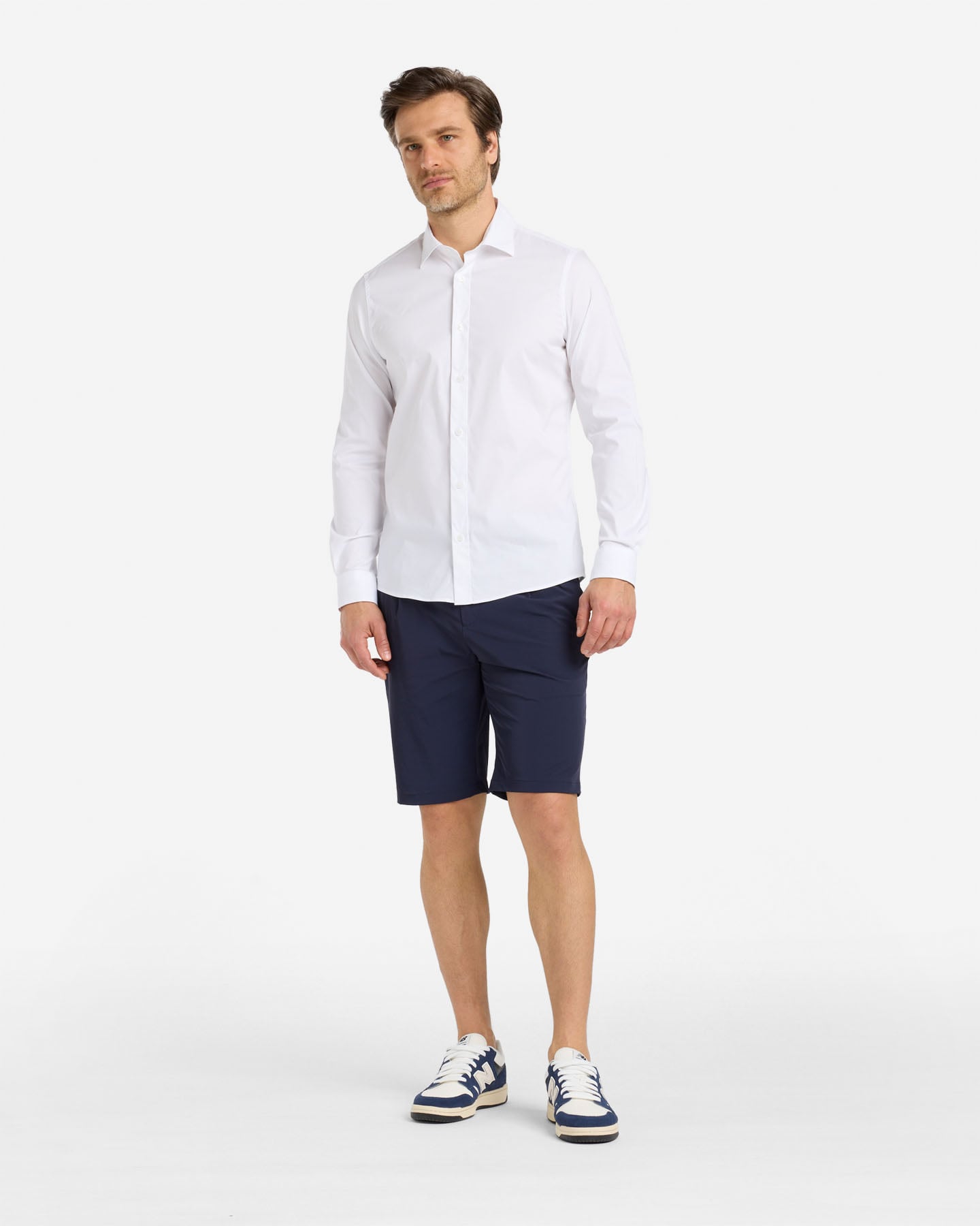 Camicia BEST COMPANY STRETCH M - Bianco - 4 | Cisalfa Sport
