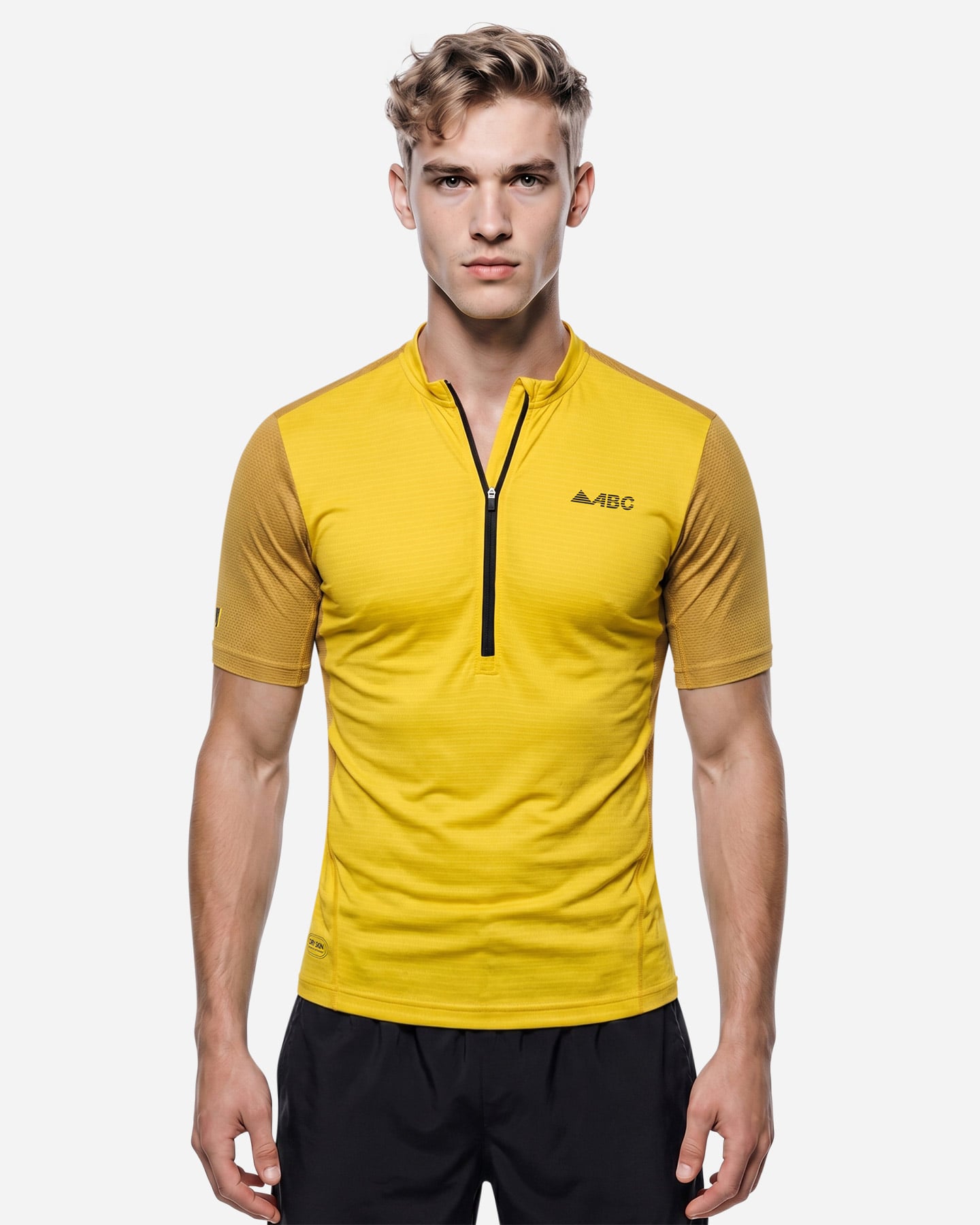 T-shirt running ABC TRAIL M - Giallo - 2 | Cisalfa Sport