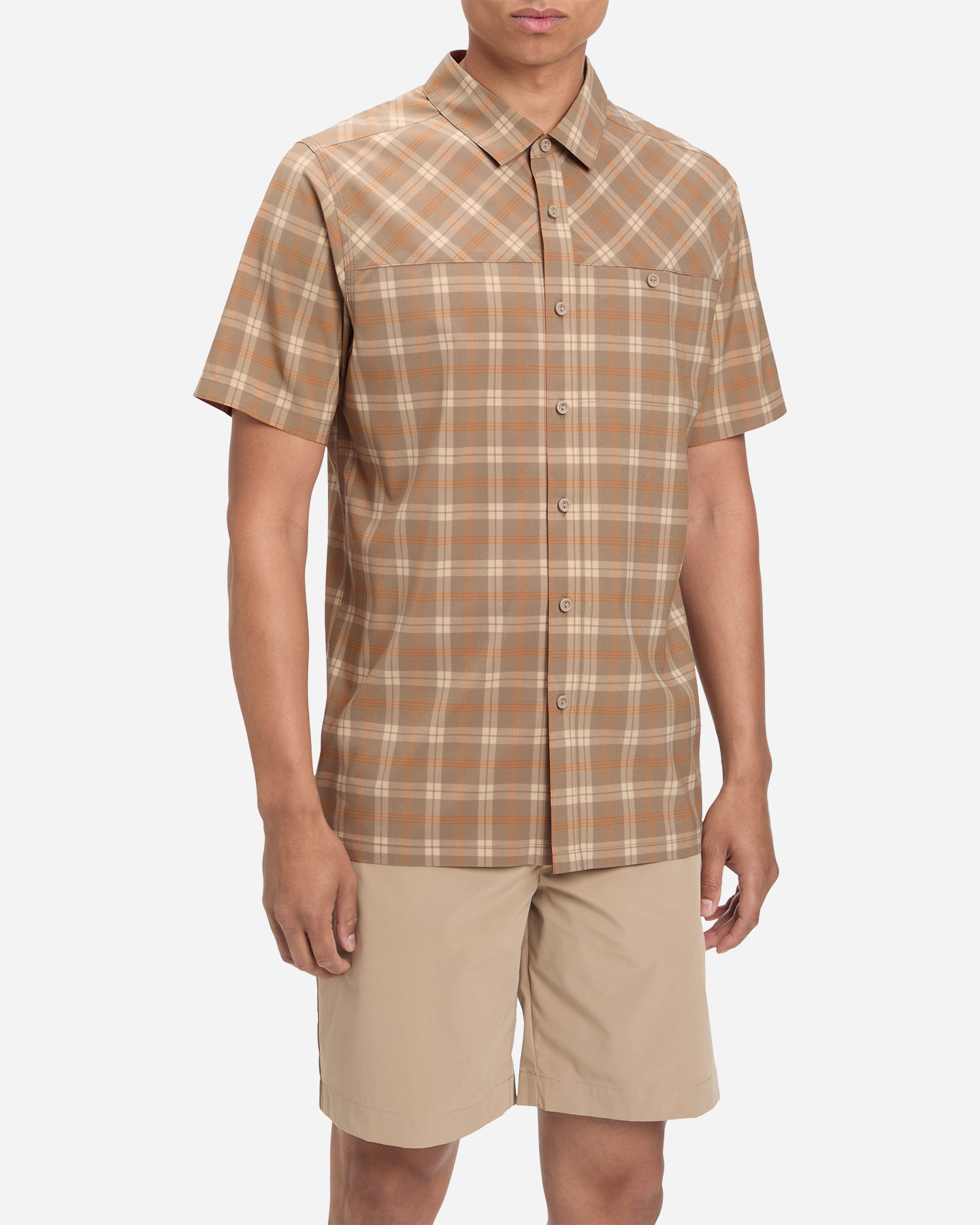 Camicia MCKINLEY ROLLO IV M - Marrone - 1 | Cisalfa Sport