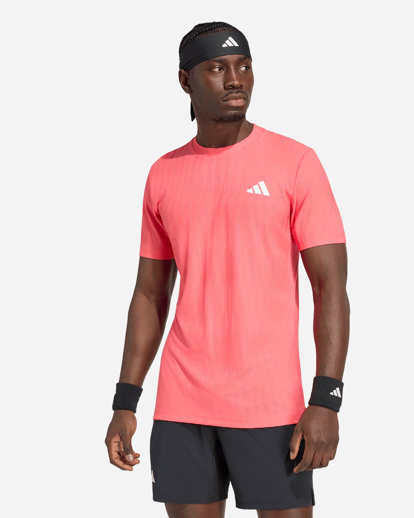 T-shirt tennis ADIDAS SPORT M - Rosso - 1 | Cisalfa Sport