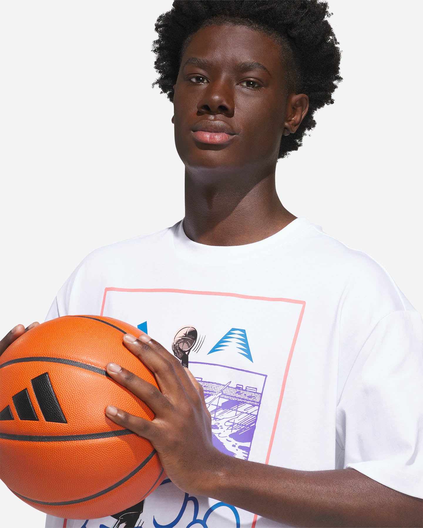Maglia basket ADIDAS ANTHONY EDWARDS DFTW ANIME M - Nero - 4 | Cisalfa Sport