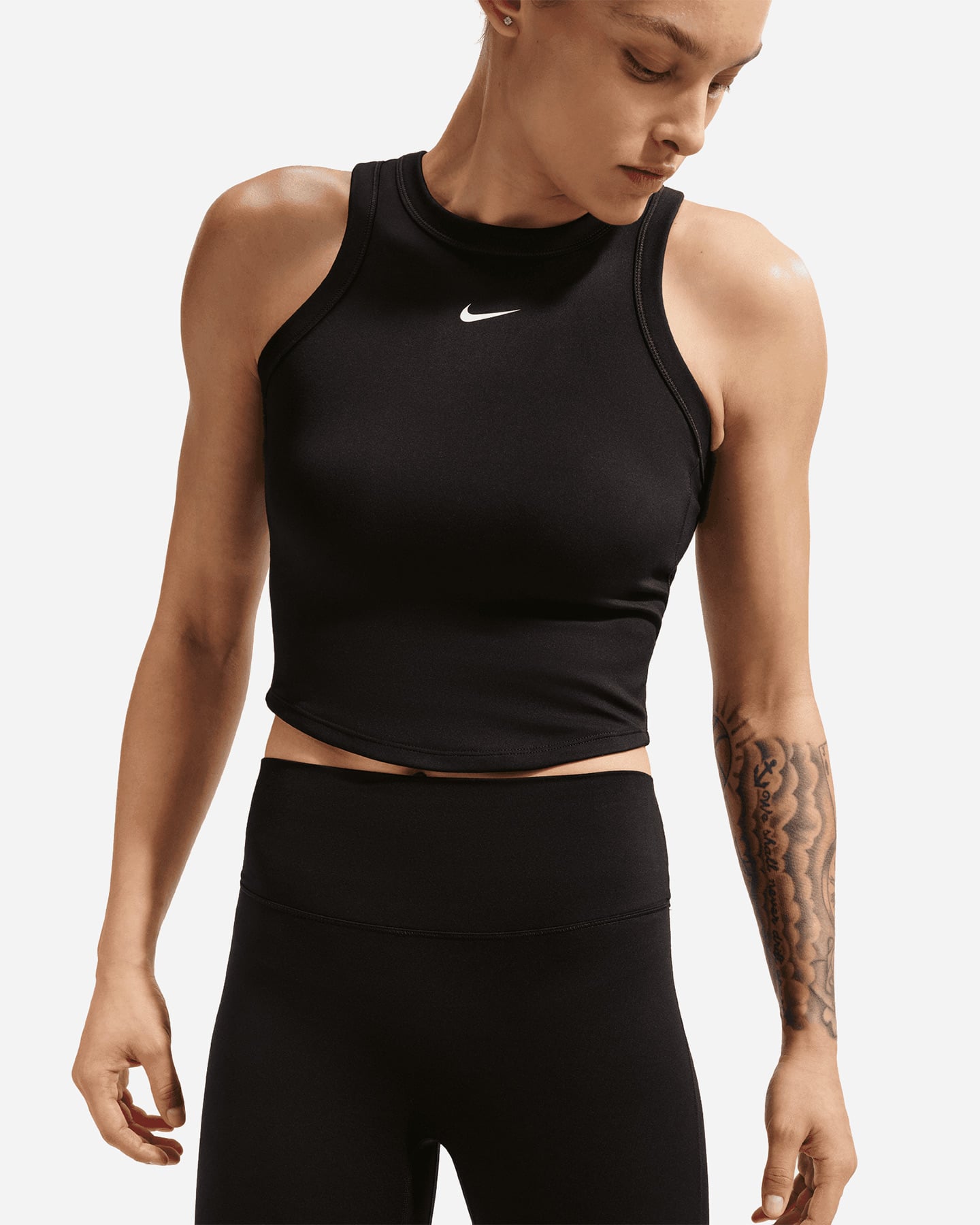 Short training NIKE ONE 8IN W - Nero - 3 | Cisalfa Sport