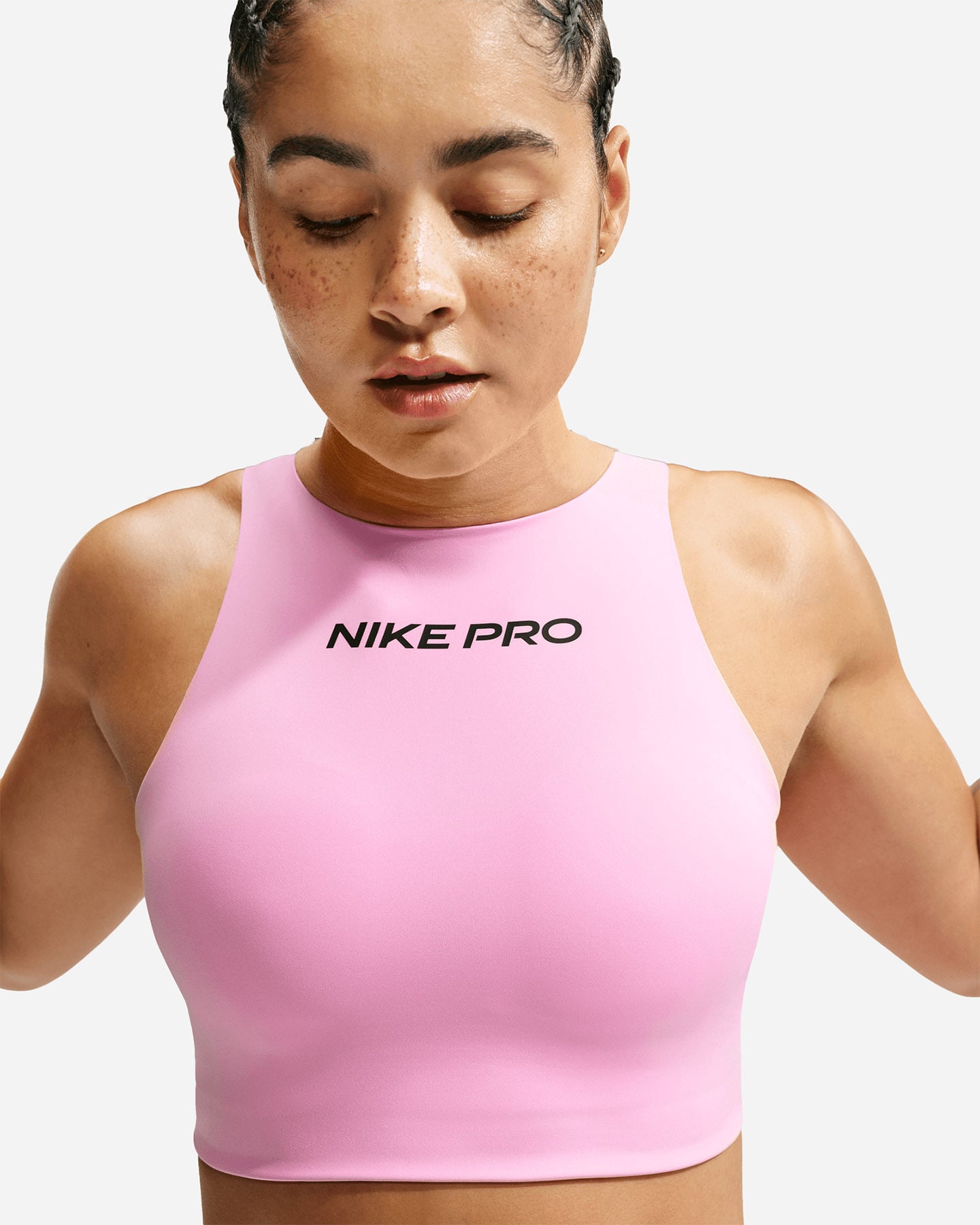 Bra training NIKE DRI FIT PRO SCULPT W - Fucsia - 5 | Cisalfa Sport