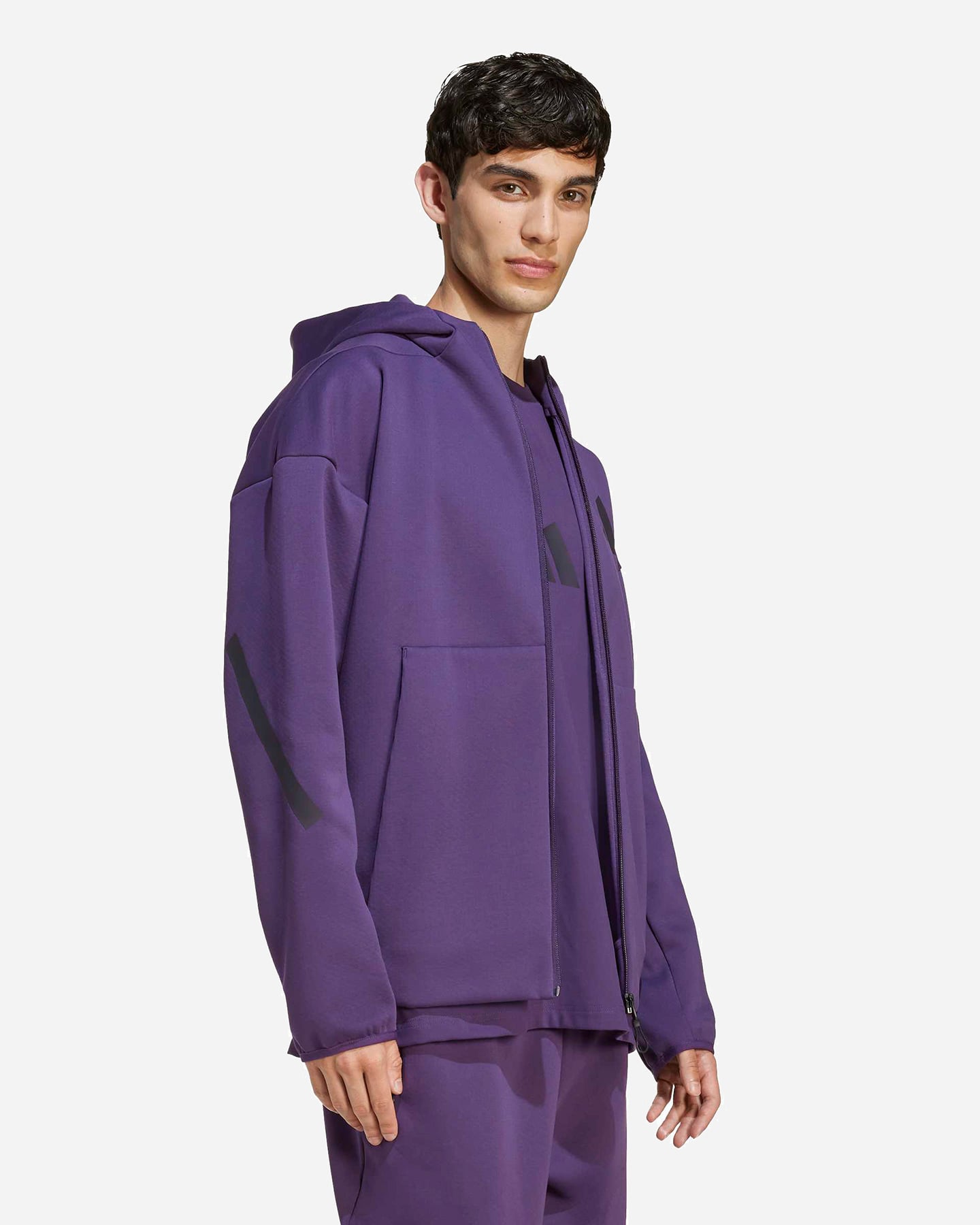 Felpa ADIDAS Z.N.E. M - Viola - 2 | Cisalfa Sport