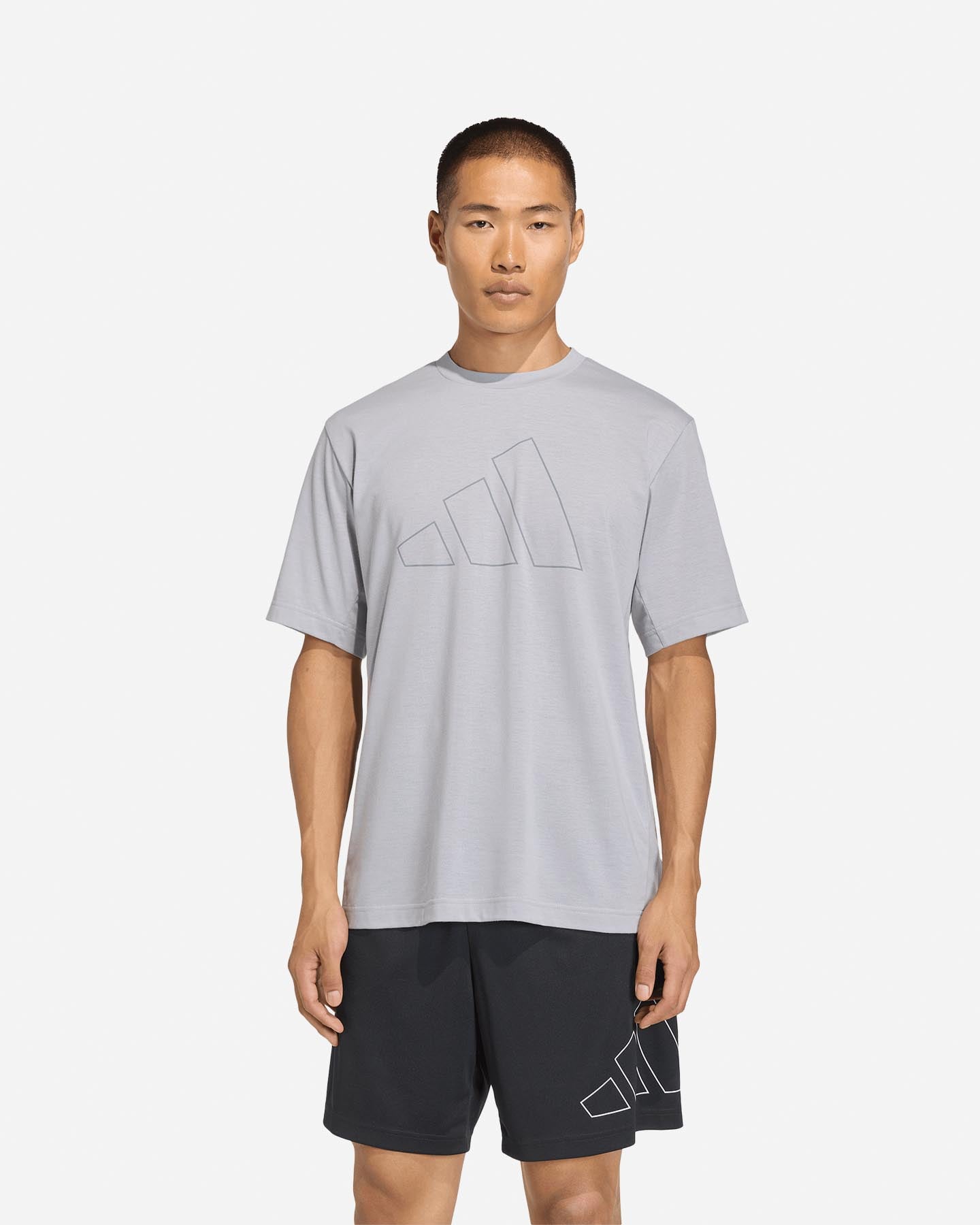 T-shirt training ADIDAS WORKOUT ESSENTIALS M - Grigio - 1 | Cisalfa Sport