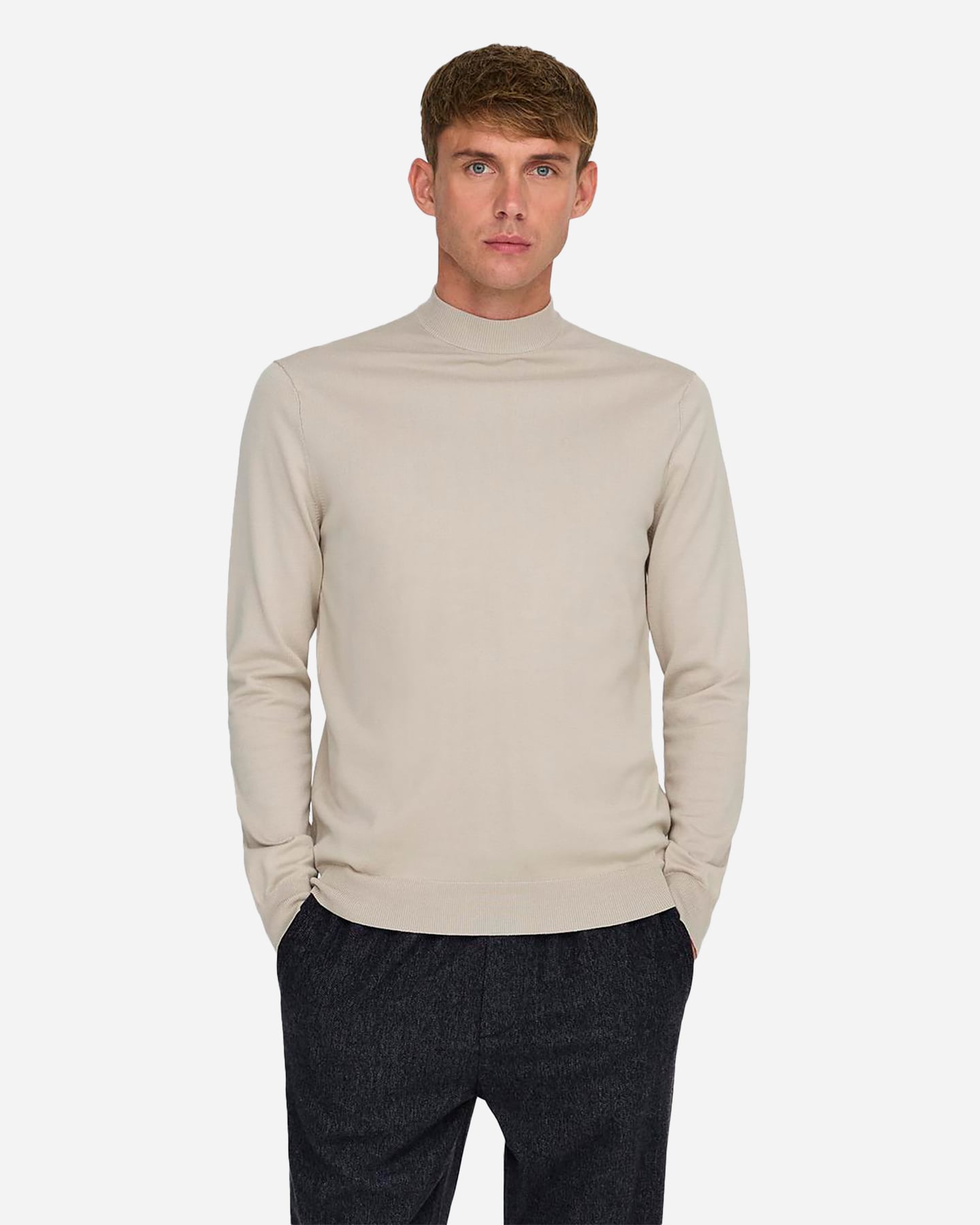 Maglione ONLY & SONS LUPETTO M - Beige - 2 | Cisalfa Sport