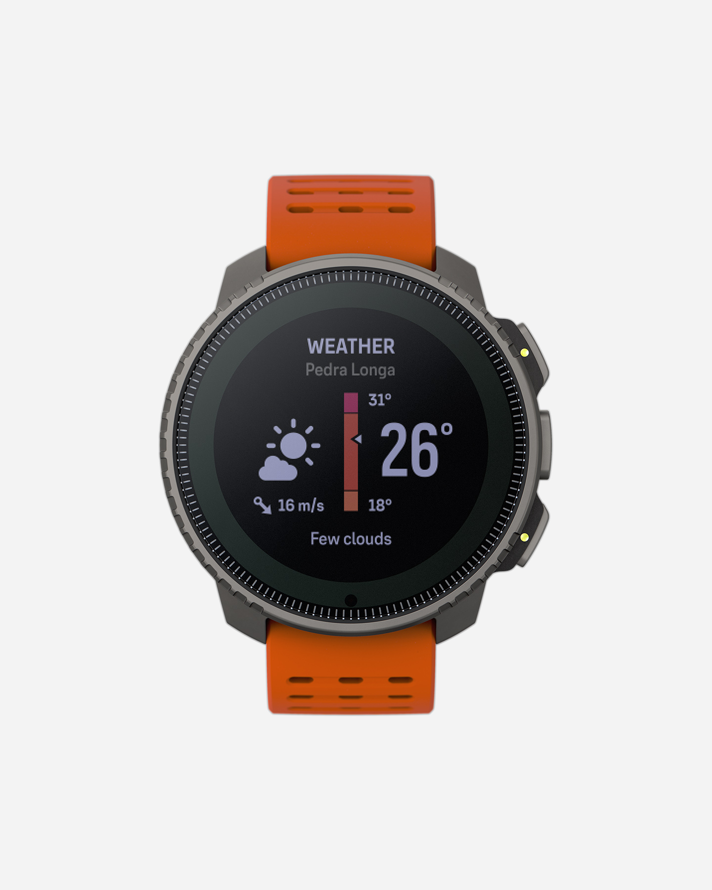 Orologio multifunzione SUUNTO VERTICAL TITANIUM SOLAR  - Arancione - 3 | Cisalfa Sport