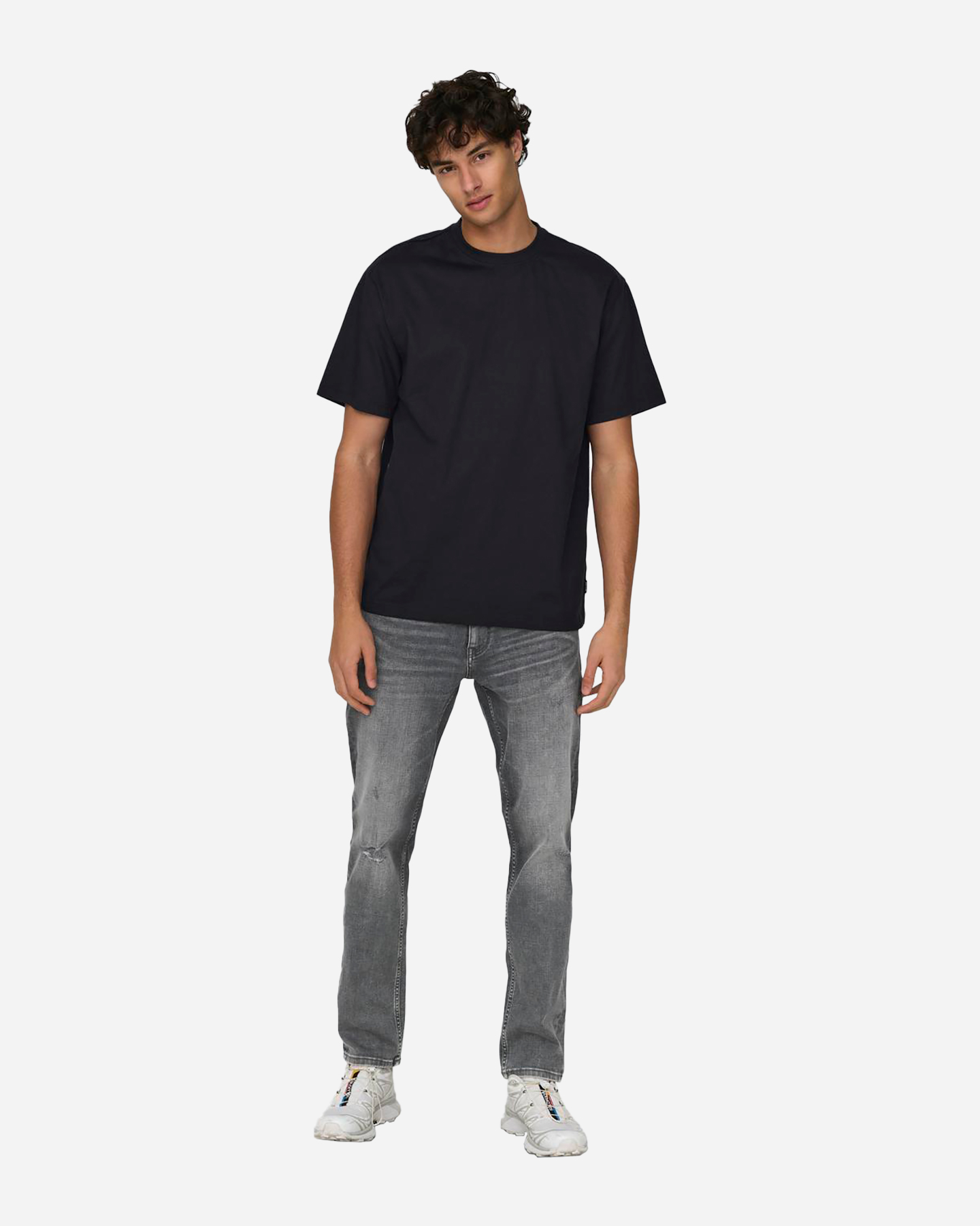 T-shirt ONLY & SONS FRED RELAXED FIT M - Nero - 3 | Cisalfa Sport